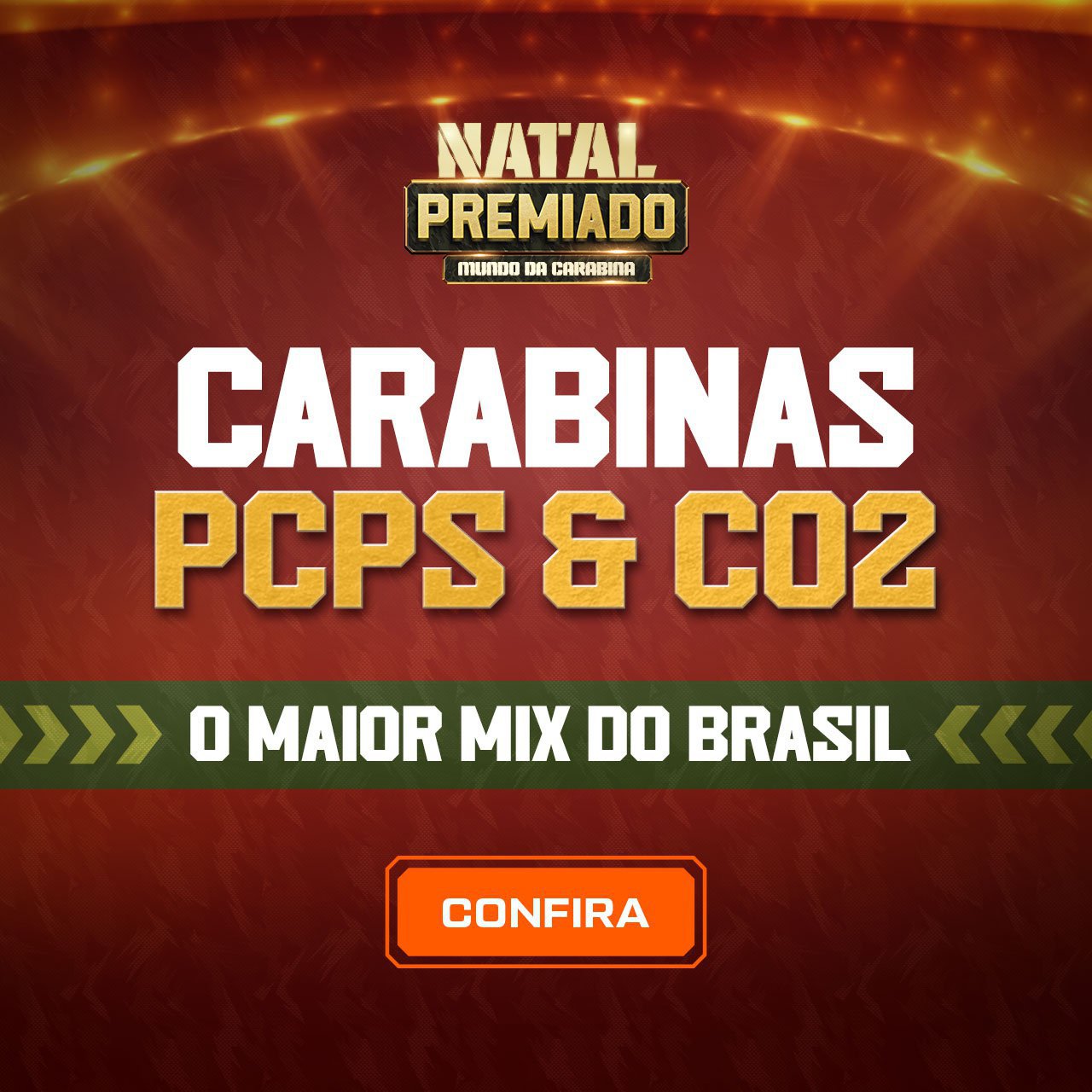 Carabinas PCPs & CO2 - O Maior Mix do Brasil!