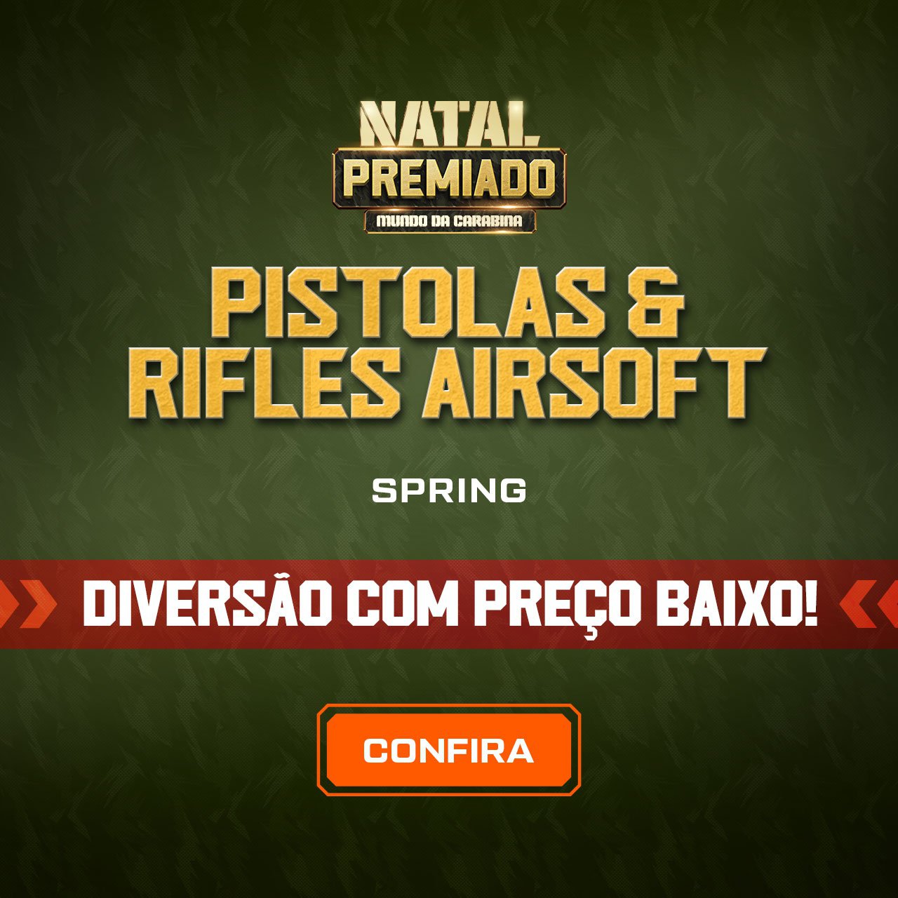 PISTOLAS & RIFLES AIRSOFT SPRING - Diversão com Preço Baixo!
