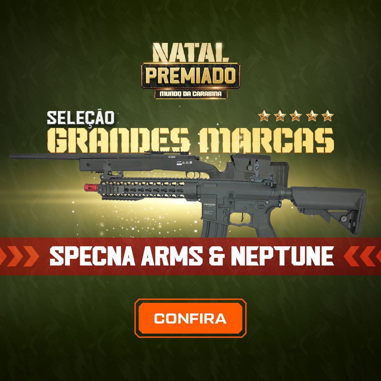 Seleção Grandes Marcas - Specna Arms & Neptune