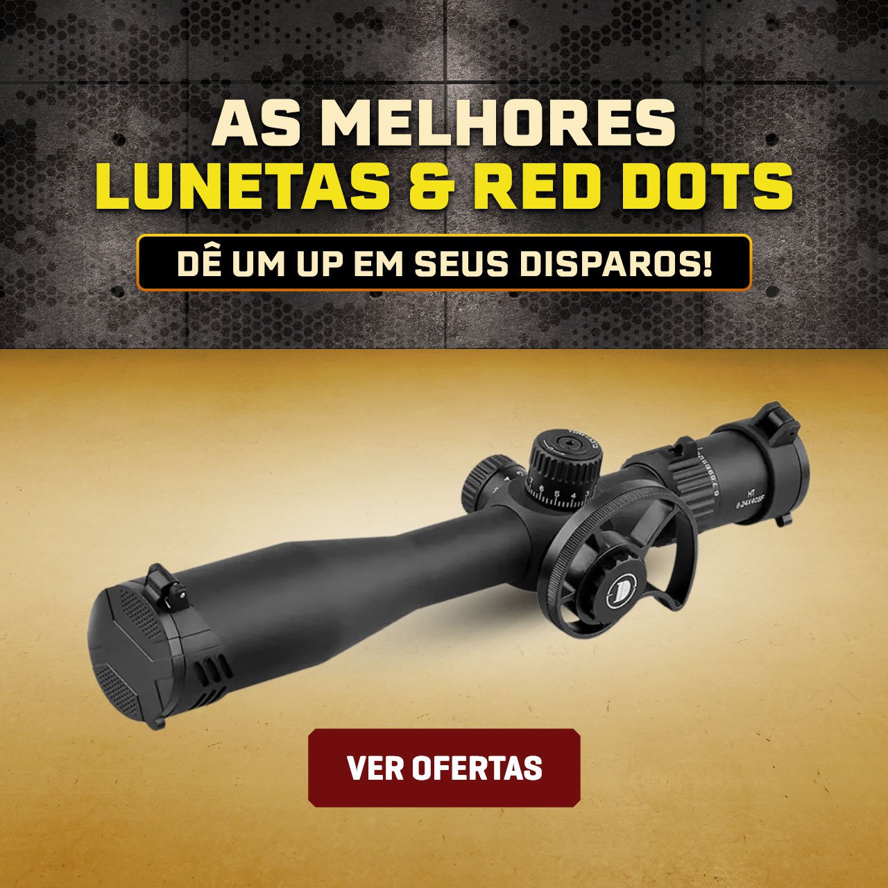 As melhores Lunetas & Red Dots - De um UP em seus Disparos!