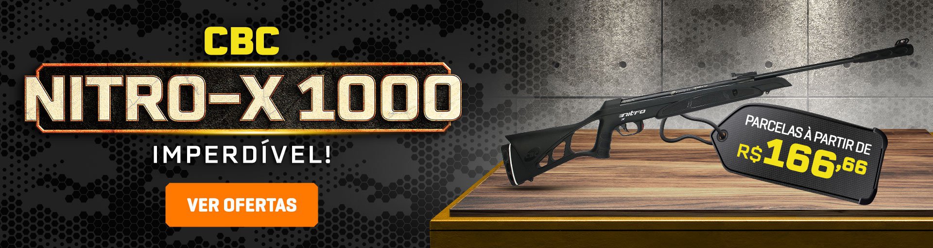 CBC Nitro-x 1000 - Imperdível - Parcelas à partir de R$ 166,66