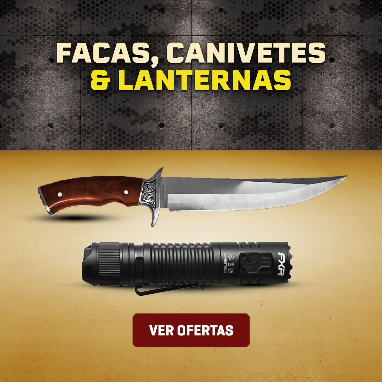 Facas, Canivetes & Lanternas