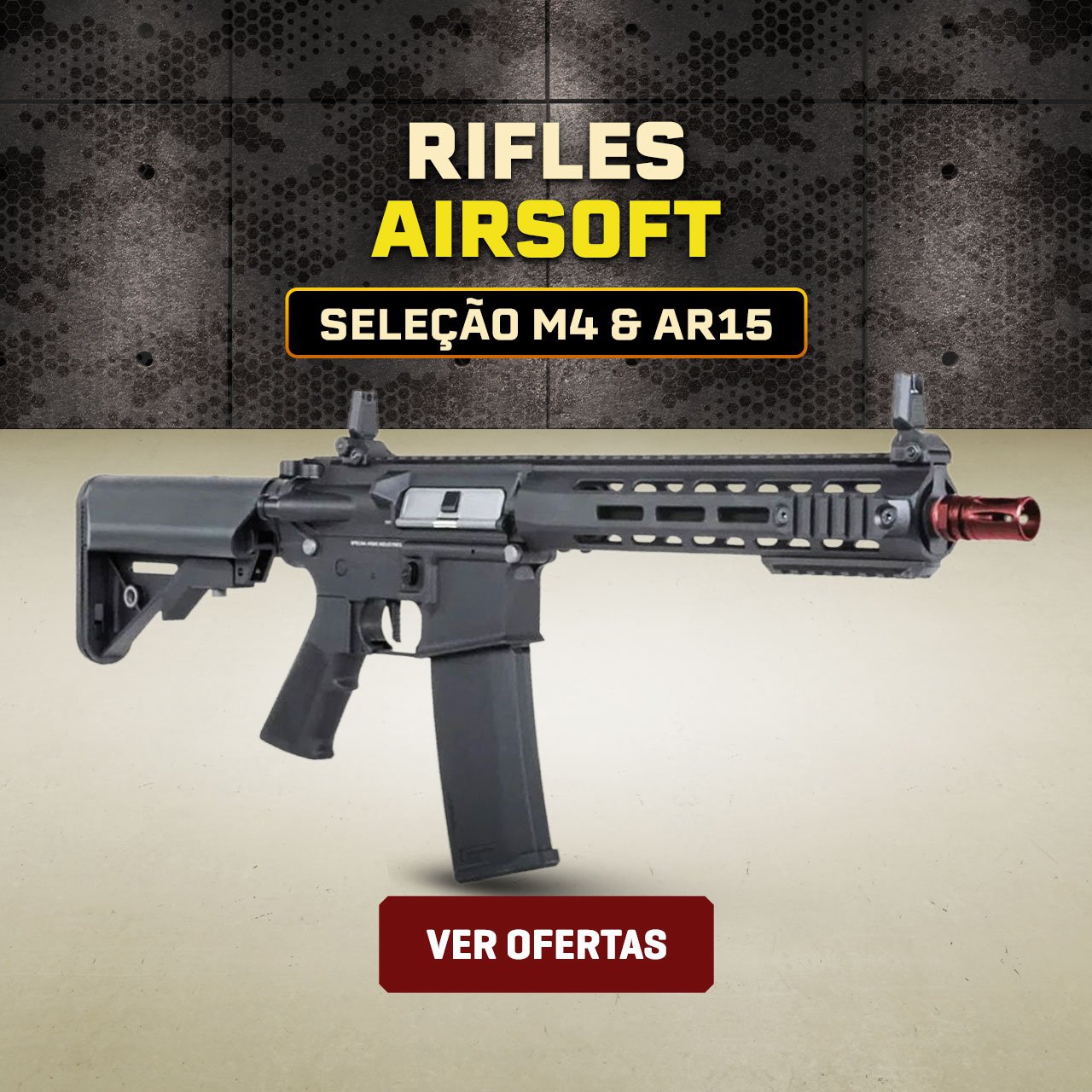 Rifles Airsoft - Seleção M4 & AR15