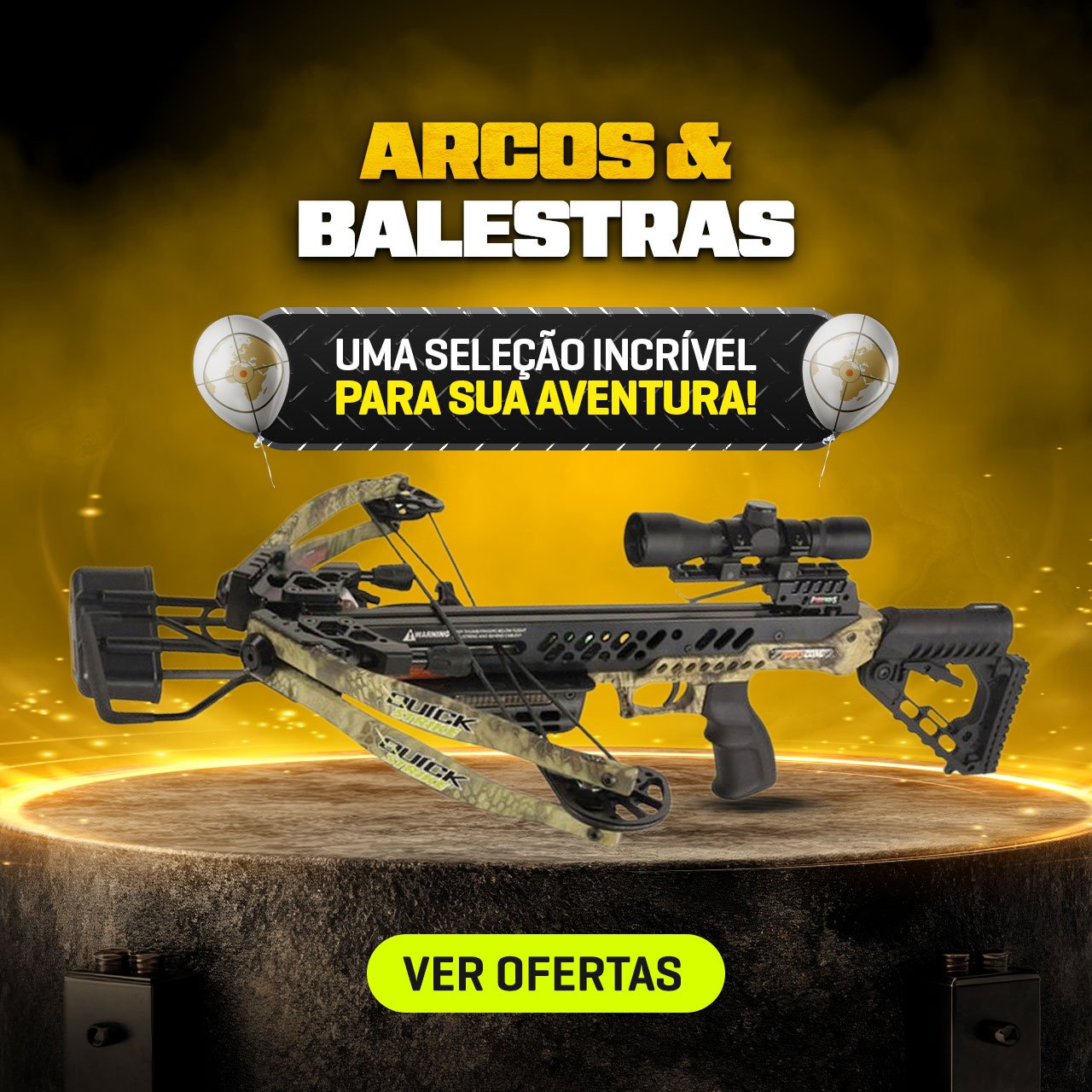 Arcos & Balestras, uma seleção incrível para sua aventura!