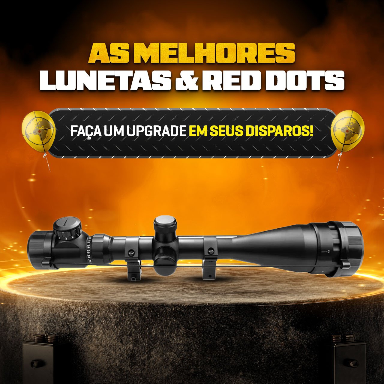 As melhores Lunetas & Red Dots - Faça um Upgrade em seus disparos!