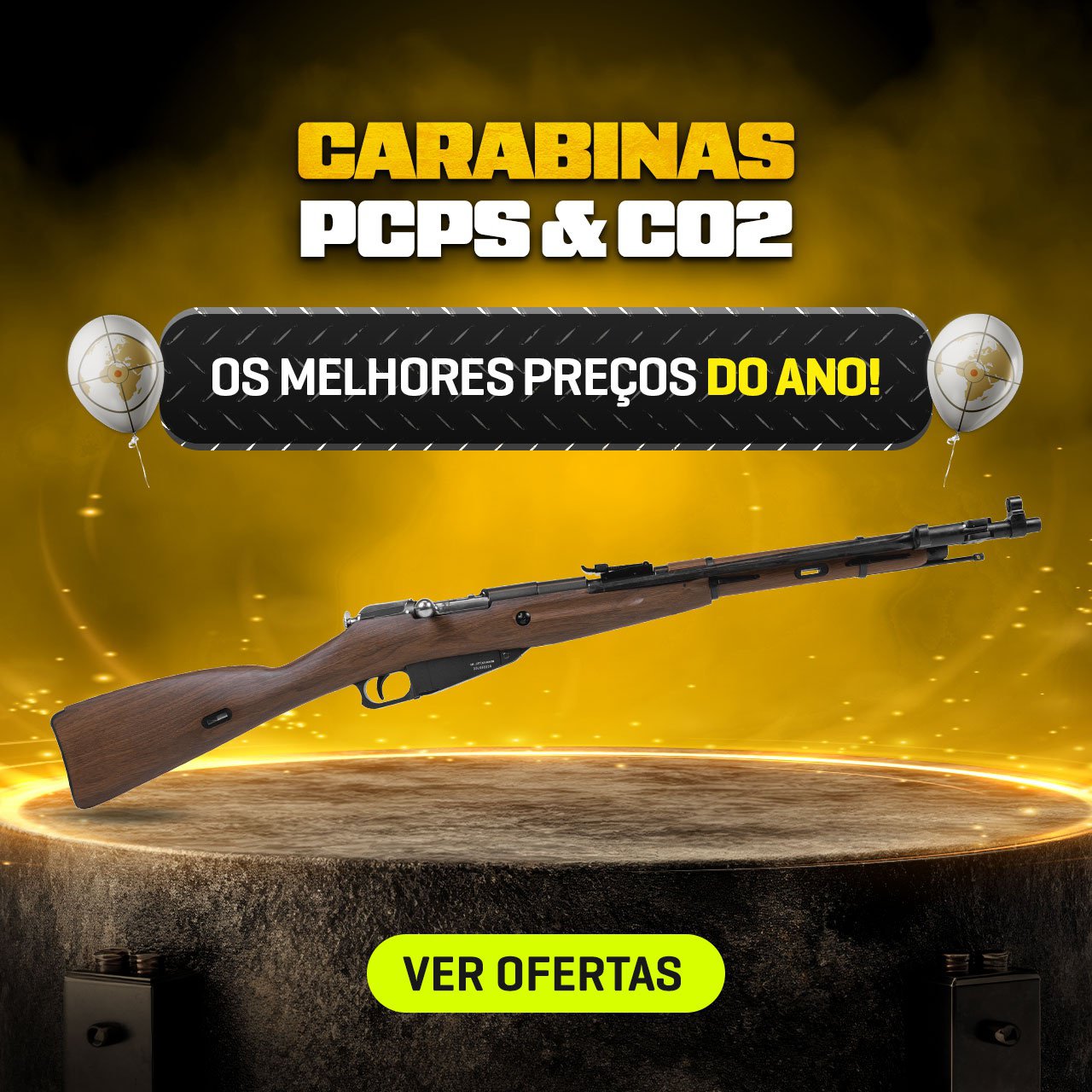 CARABINAS PCPs & CO2 - Os melhores preços do Ano!