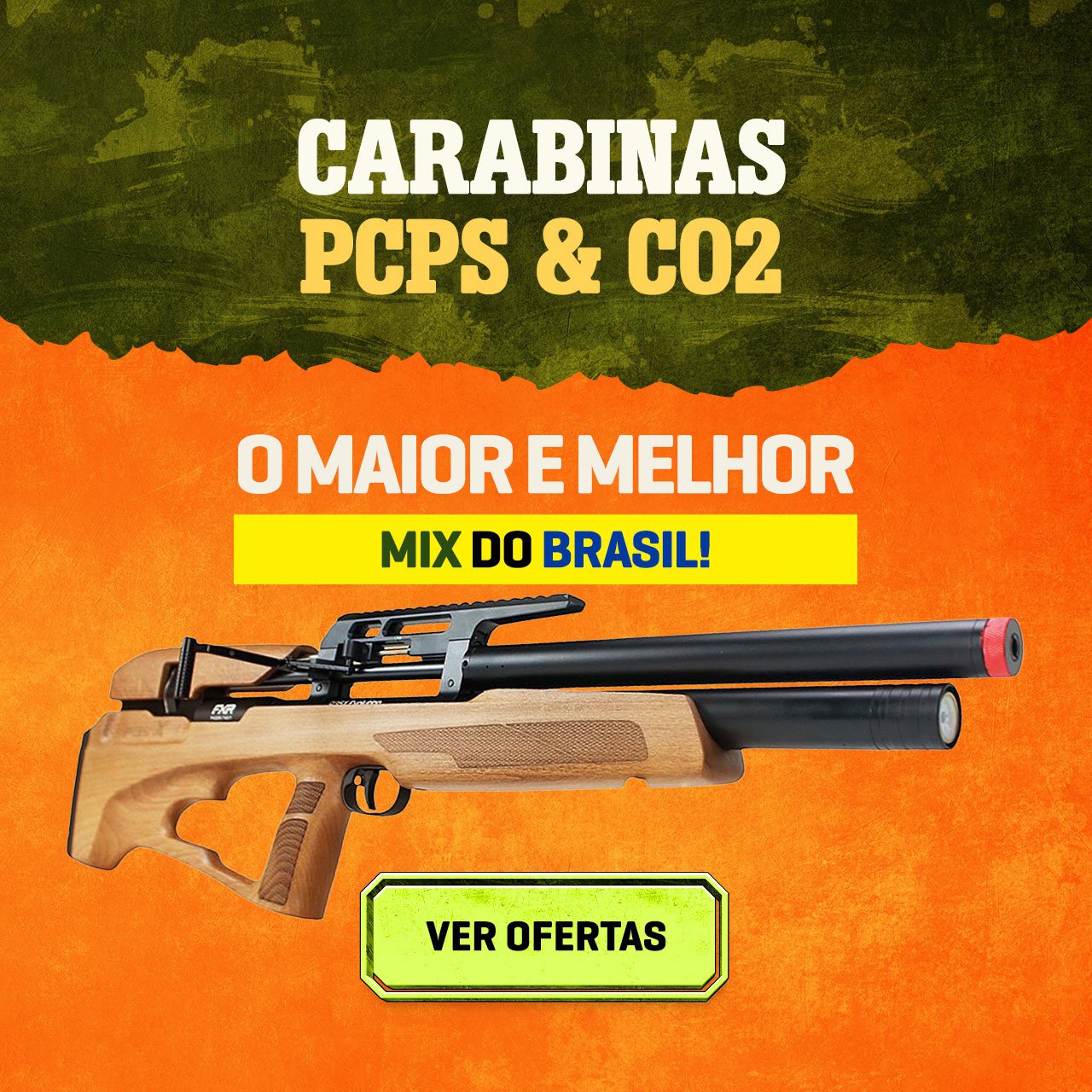 Carabinas PCPs & CO2 - O Maior e MELHOR Mix do Brasil!