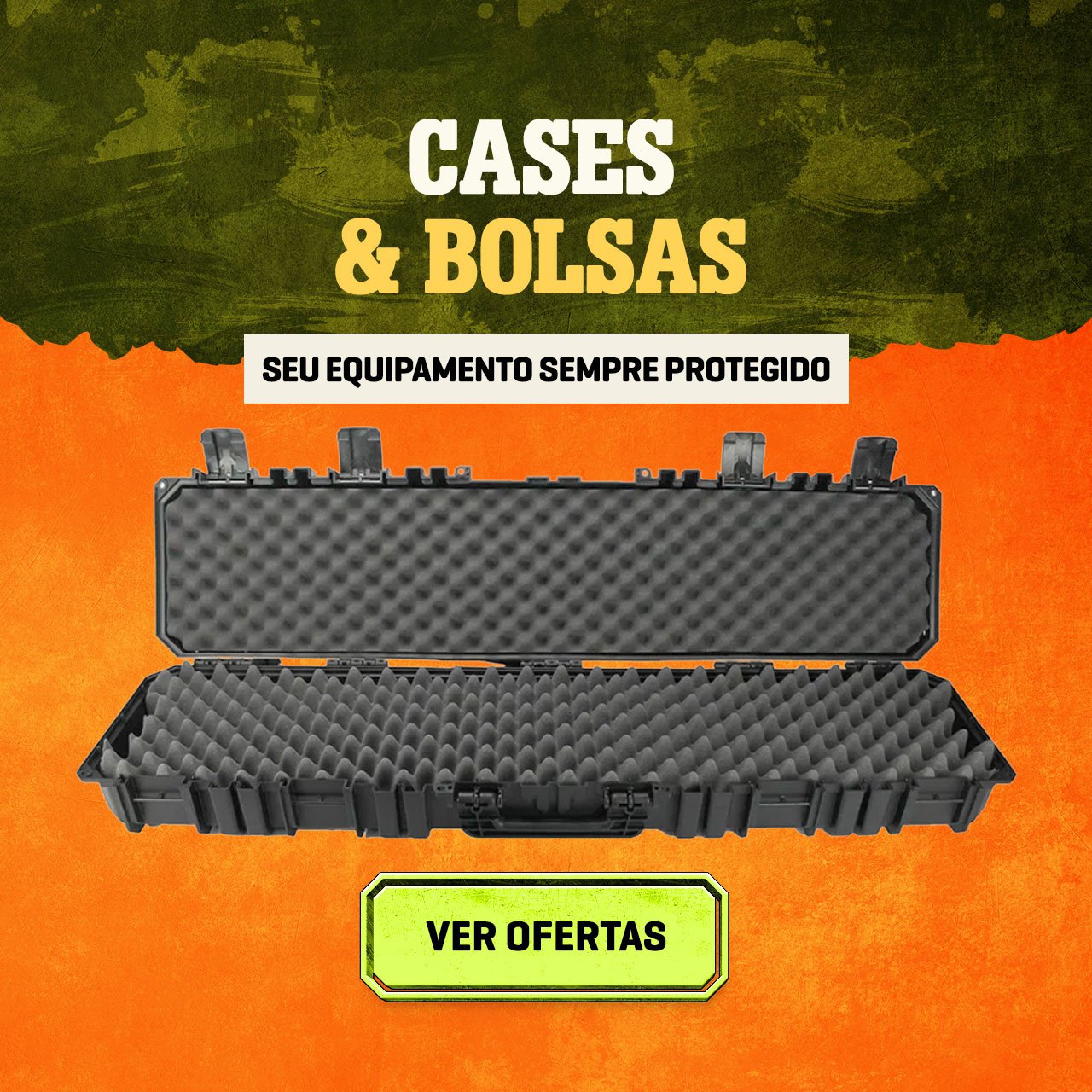Cases & Bolsas - Seu equipamento sempre Protegido