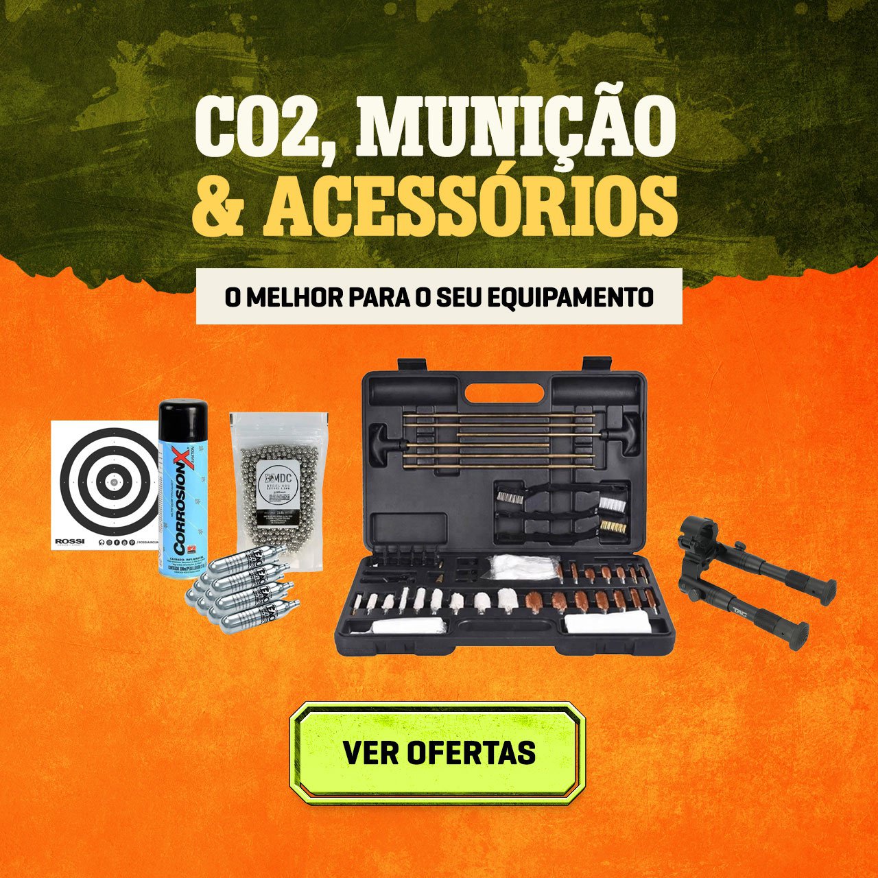 CO2, Munição & Acessórios - O Melhor para o Seu Equipamento!