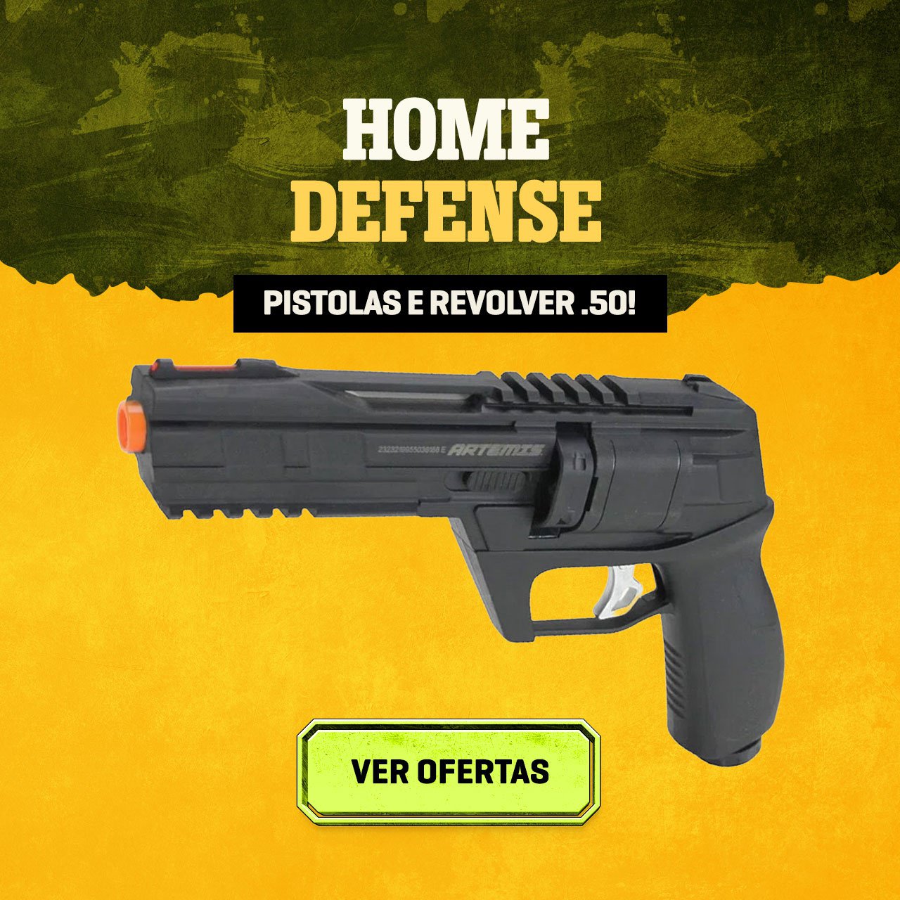 Home defense - Pistolas e Revolver .50!