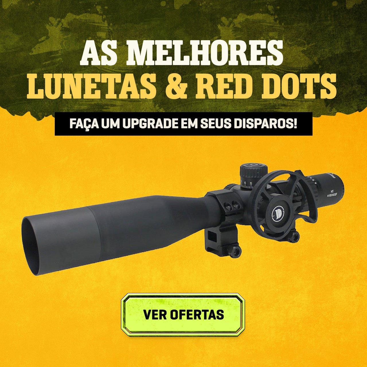As melhores Lunetas & Red Dots - Faça um Upgrade em seus disparos!