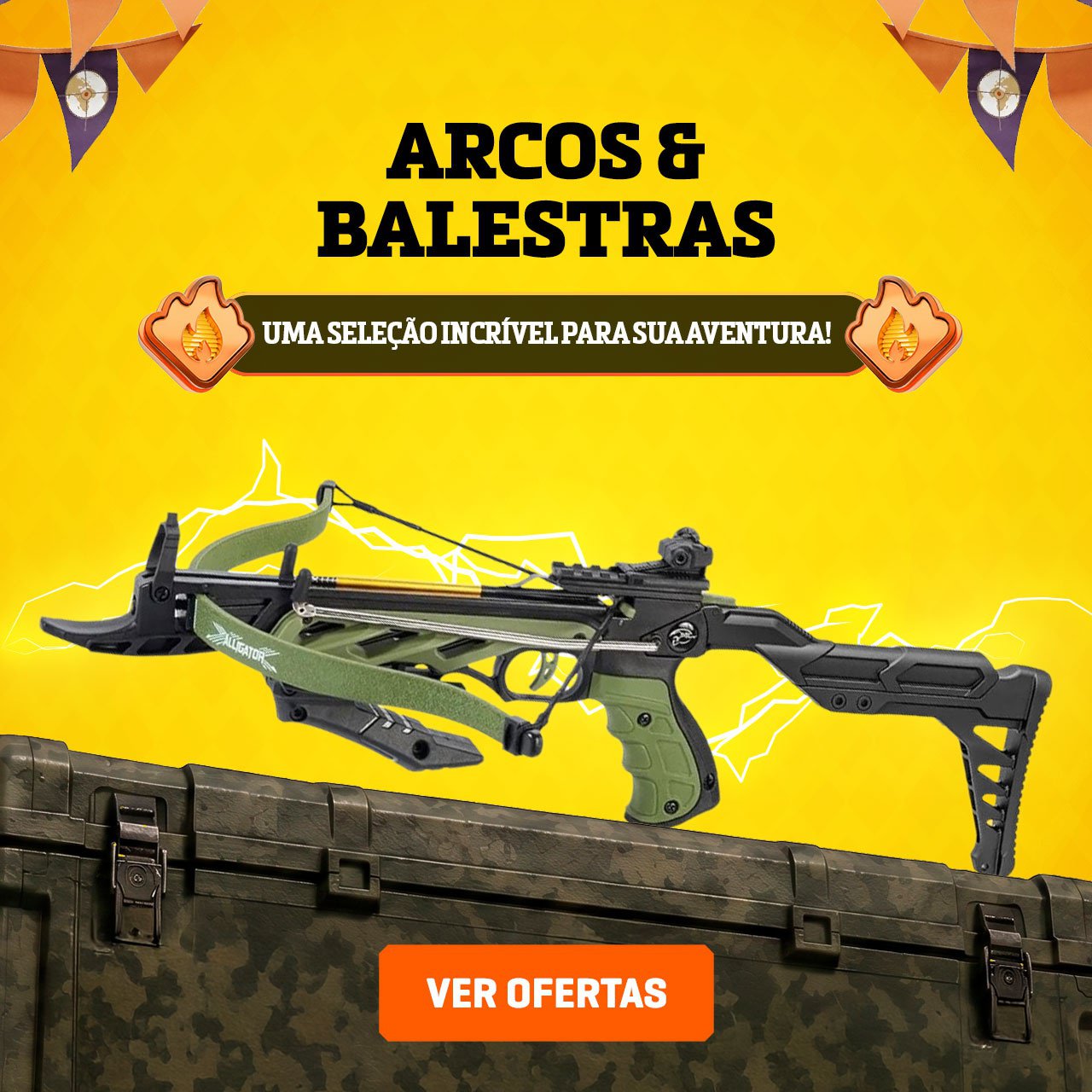 Arcos & Balestras, uma seleção incrível para sua aventura!