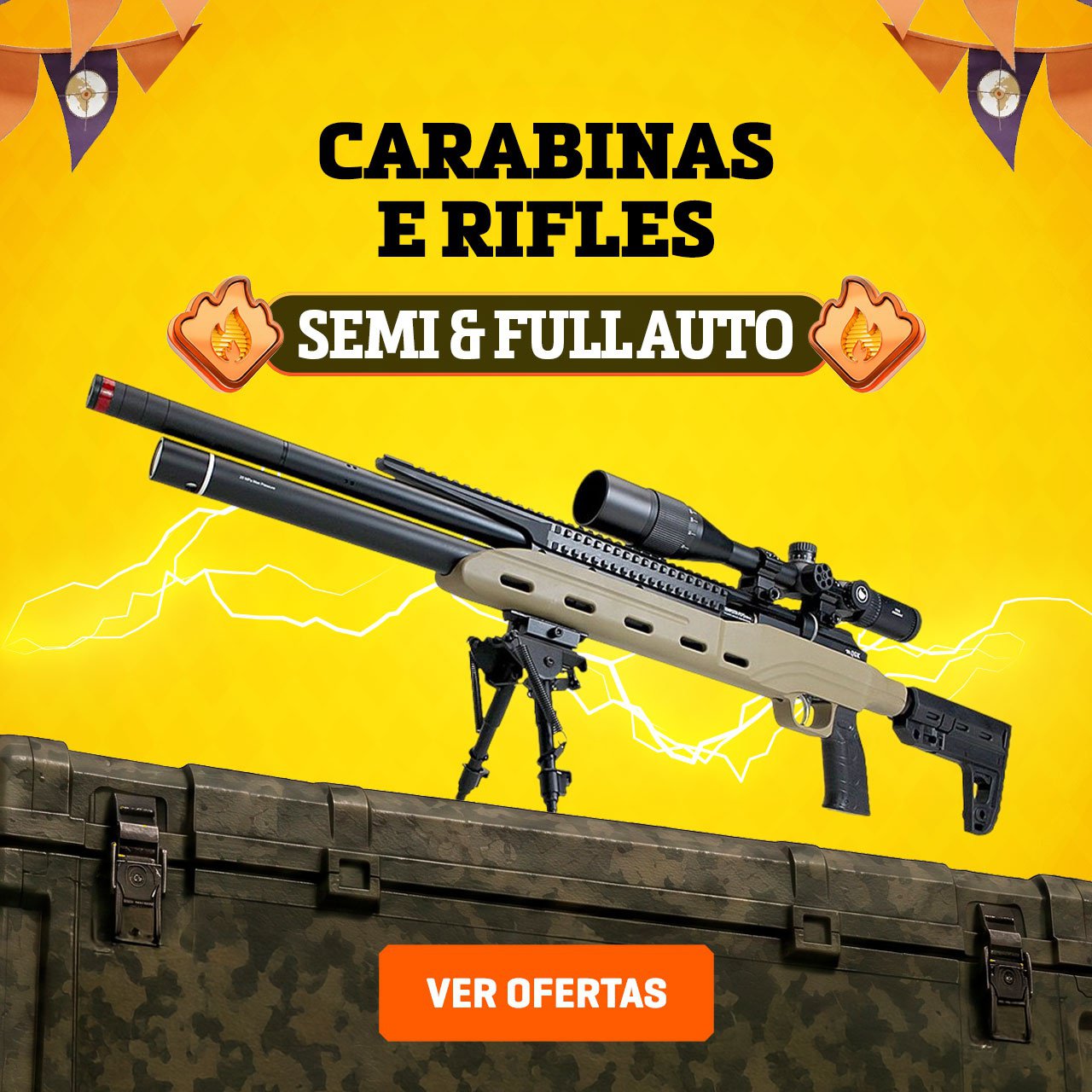 Carabinas e Rifles - Semi & Full Auto