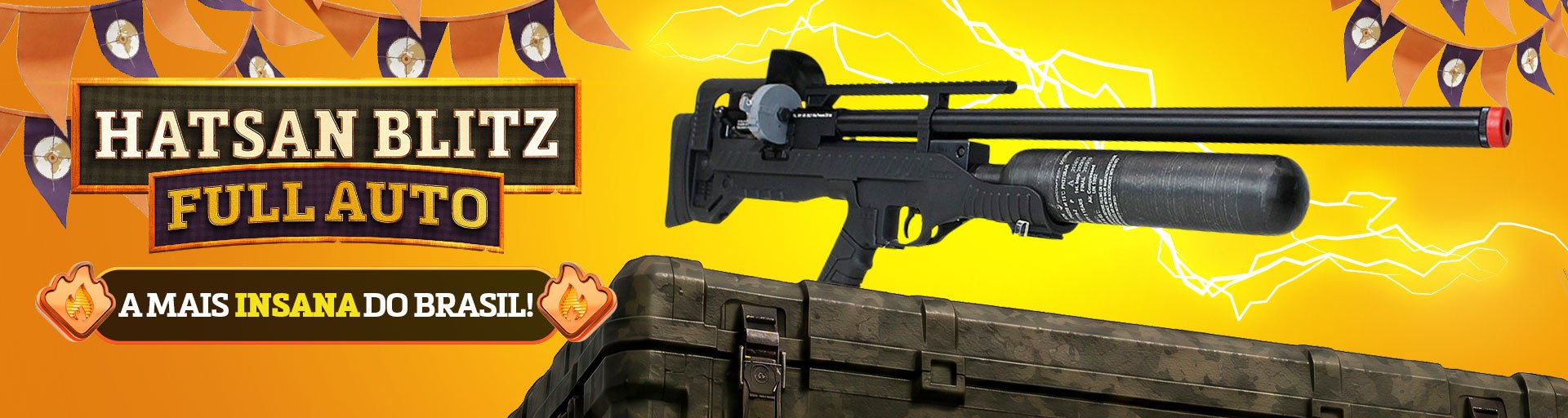 HATSAN BLITZ FULL AUTO - A mais insana do Brasil!