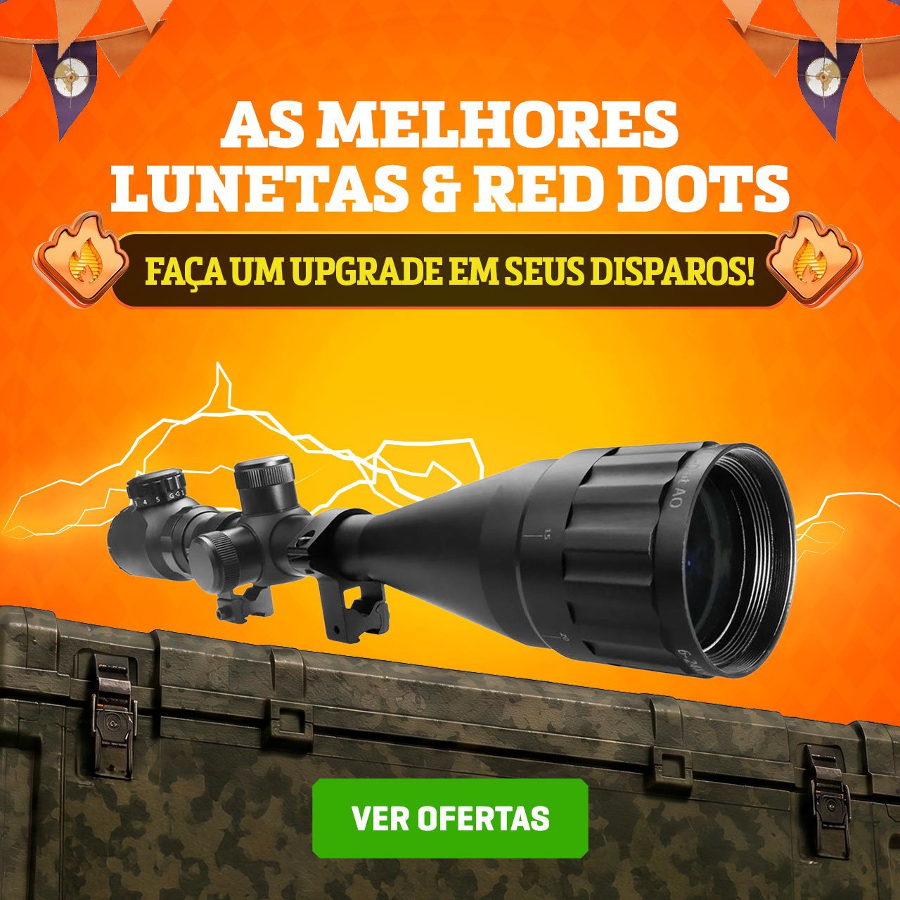 As melhores Lunetas & Red Dots - Faça um Upgrade em seus disparos!