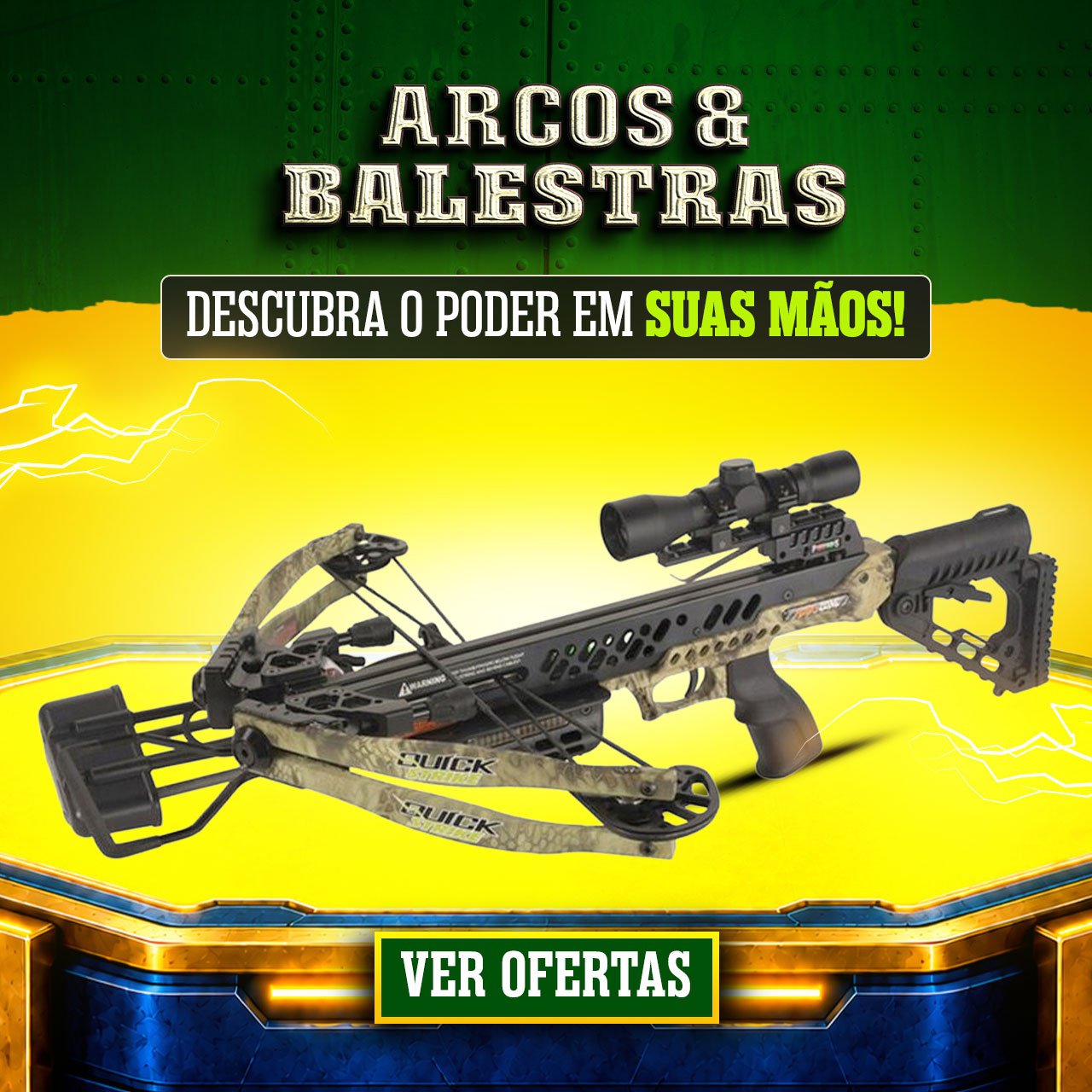 Arcos & Balestras - Descubra o poder em suas mãos!