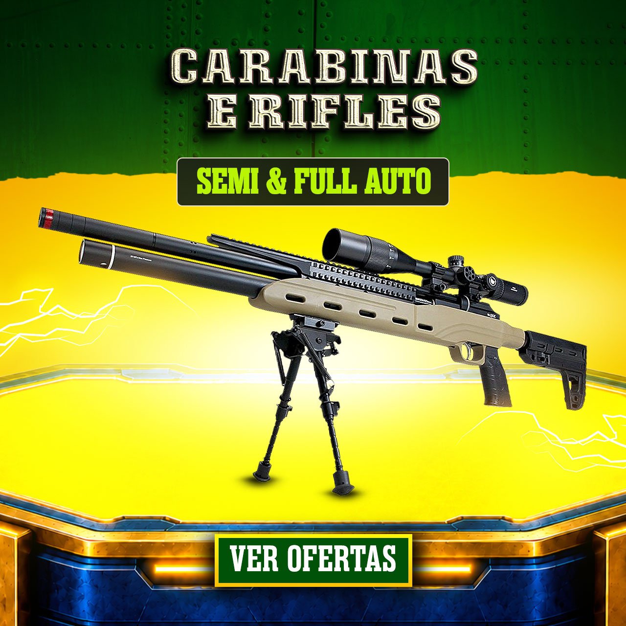 Carabinas e Rifles - Semi & Full Auto