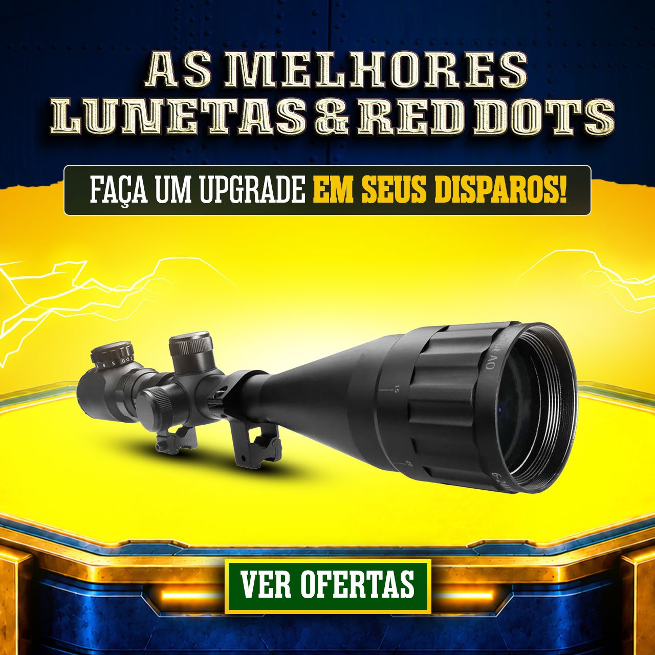 As melhores Lunetas & Red Dots - Faça um Upgrade em seus disparos!