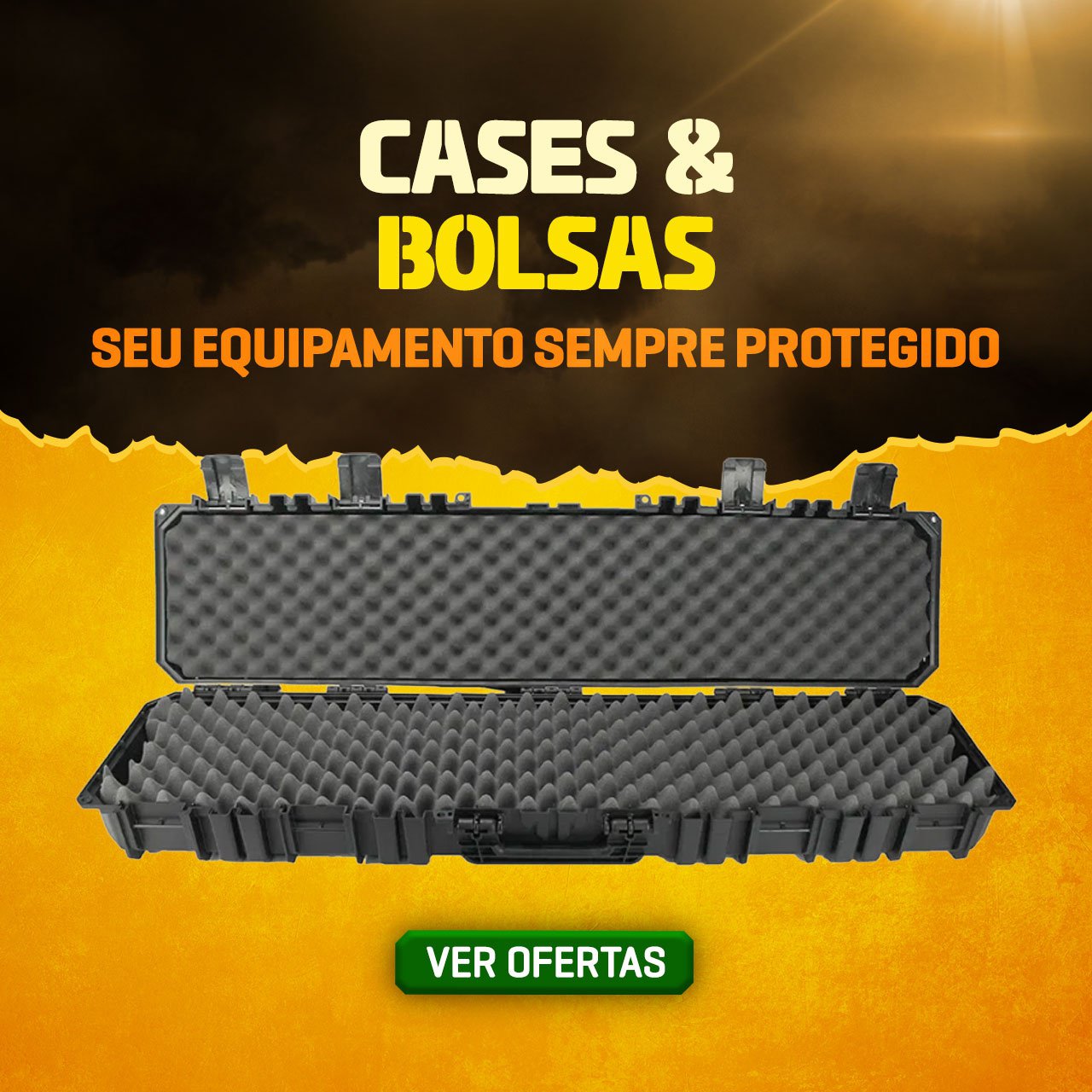 Cases & Bolsas - Seu equipamento sempre Protegido