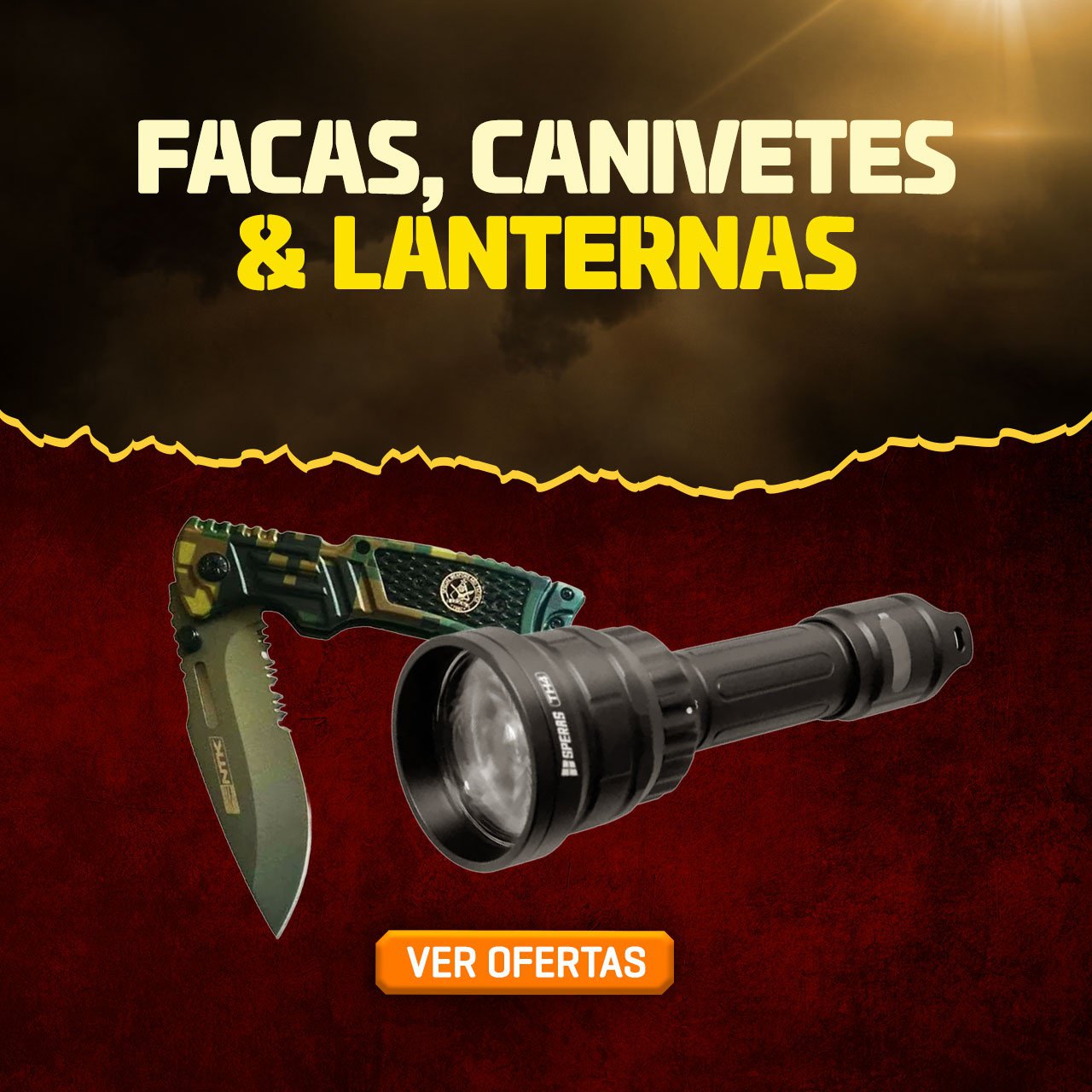 Facas, Canivetes & Lanternas