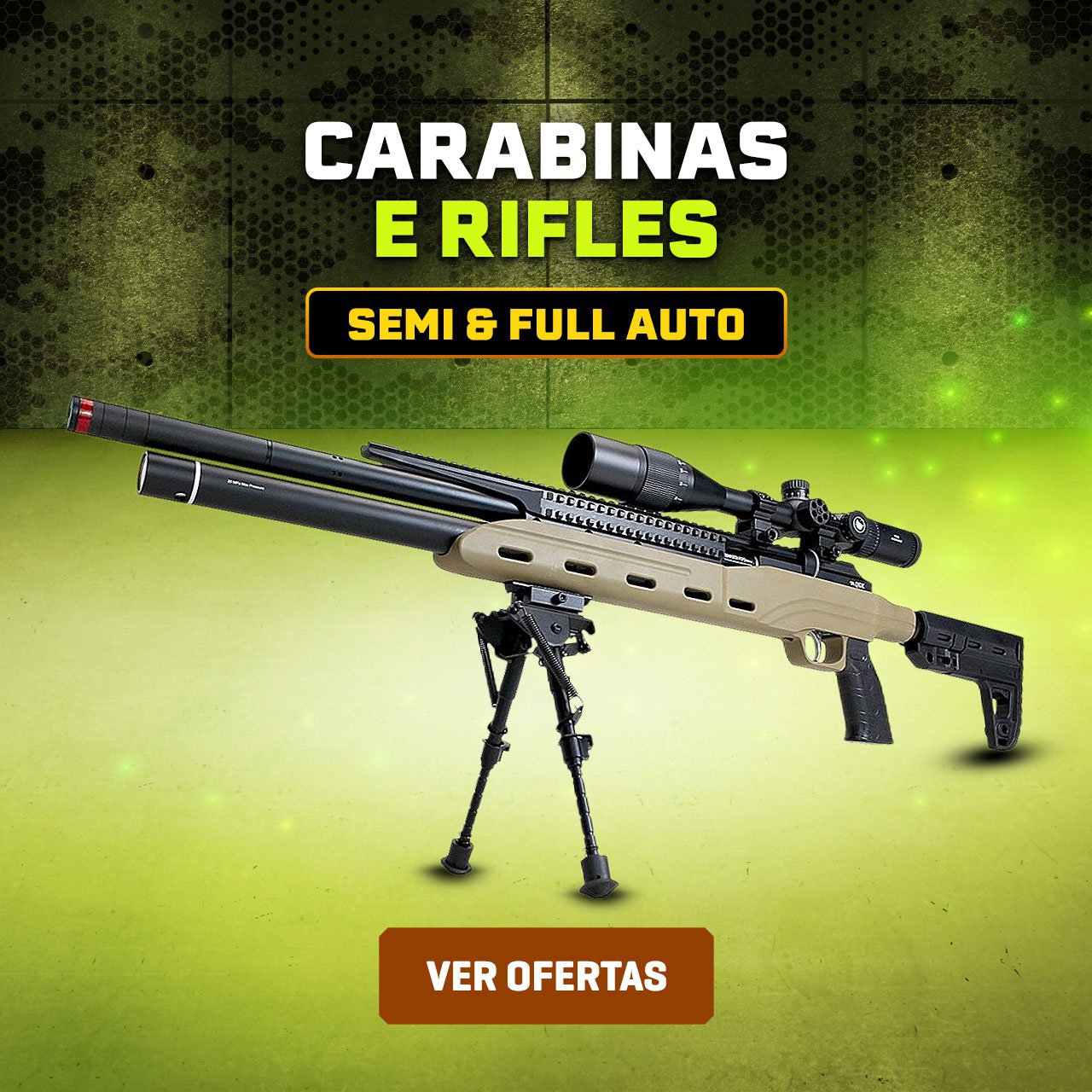 Carabinas e Rifles - Semi & Full Auto