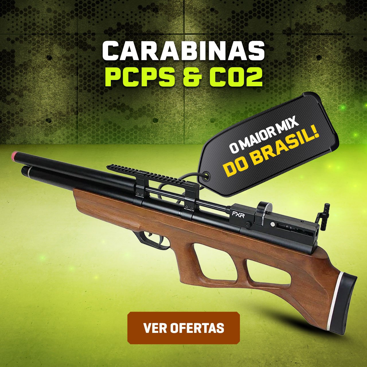 Carabinas PCPs & CO2 - O Maior Mix do Brasil!