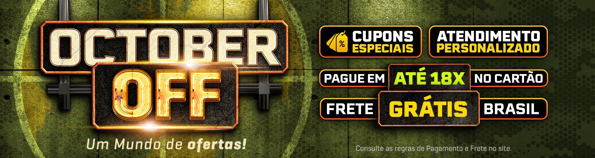 October OFF - Um Mundo de Ofertas!