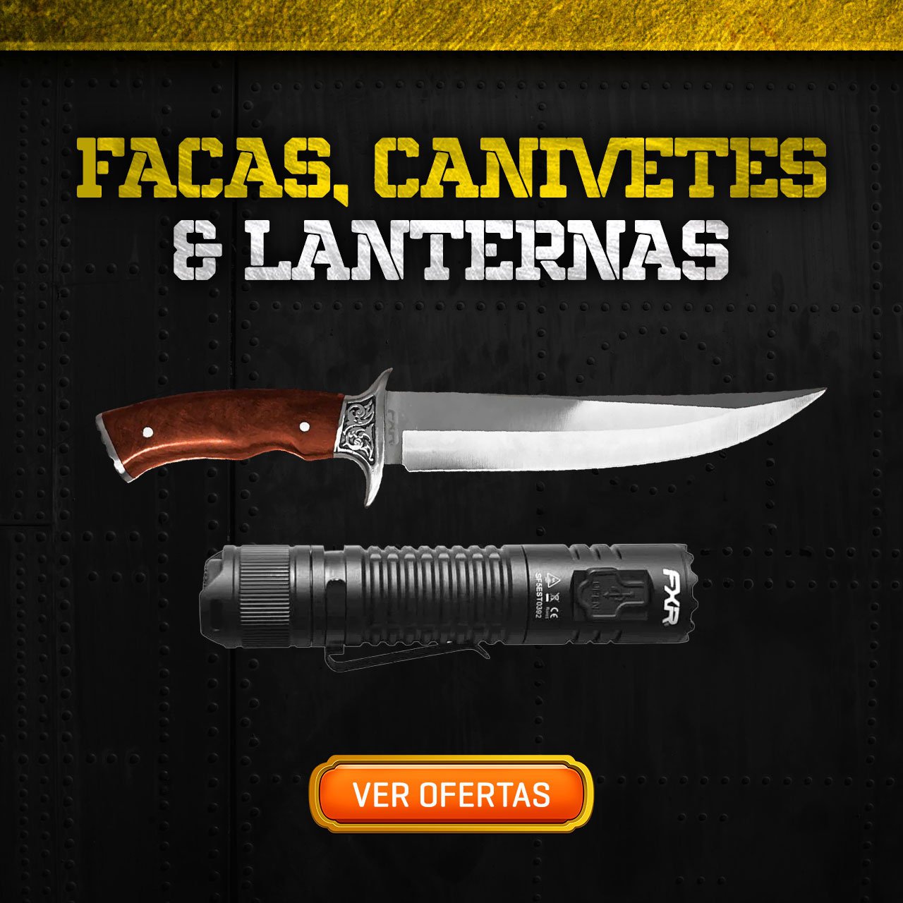 Facas, Canivetes & Lanternas