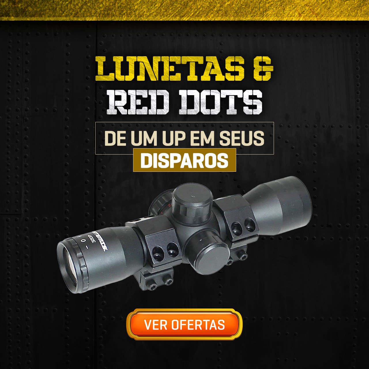 Lunetas & Red Dots - De um UP em seus Disparos!