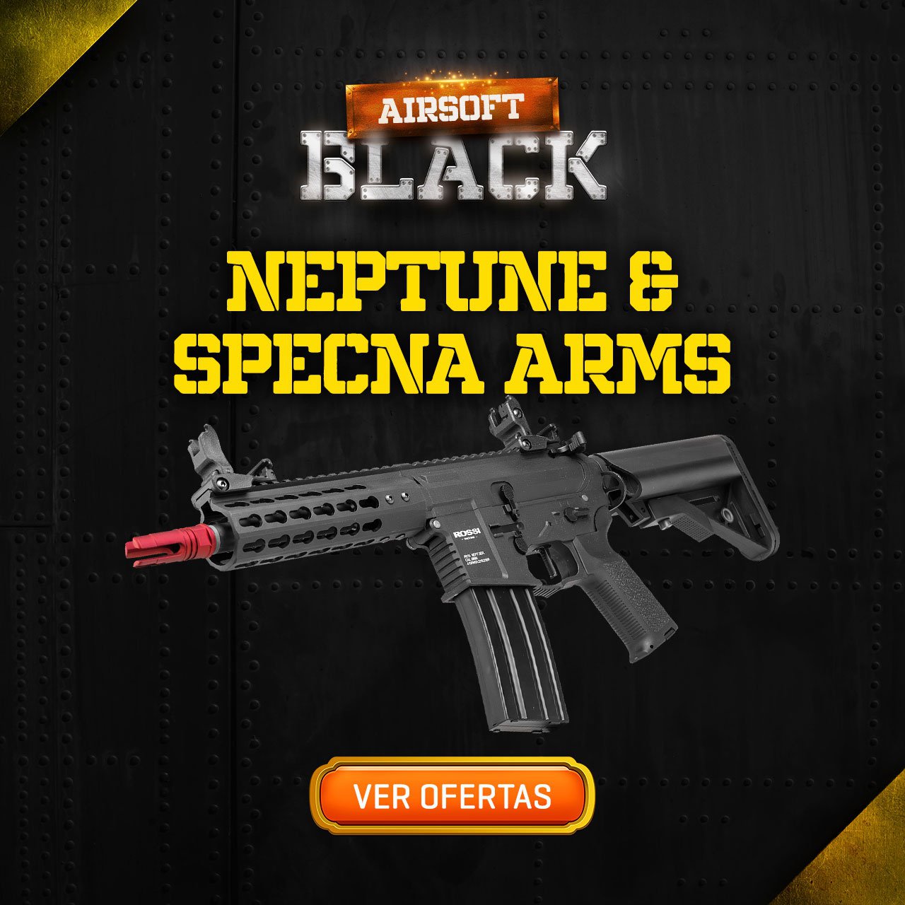 NEPTUNE & SPECNA ARMS - Airsoft Black