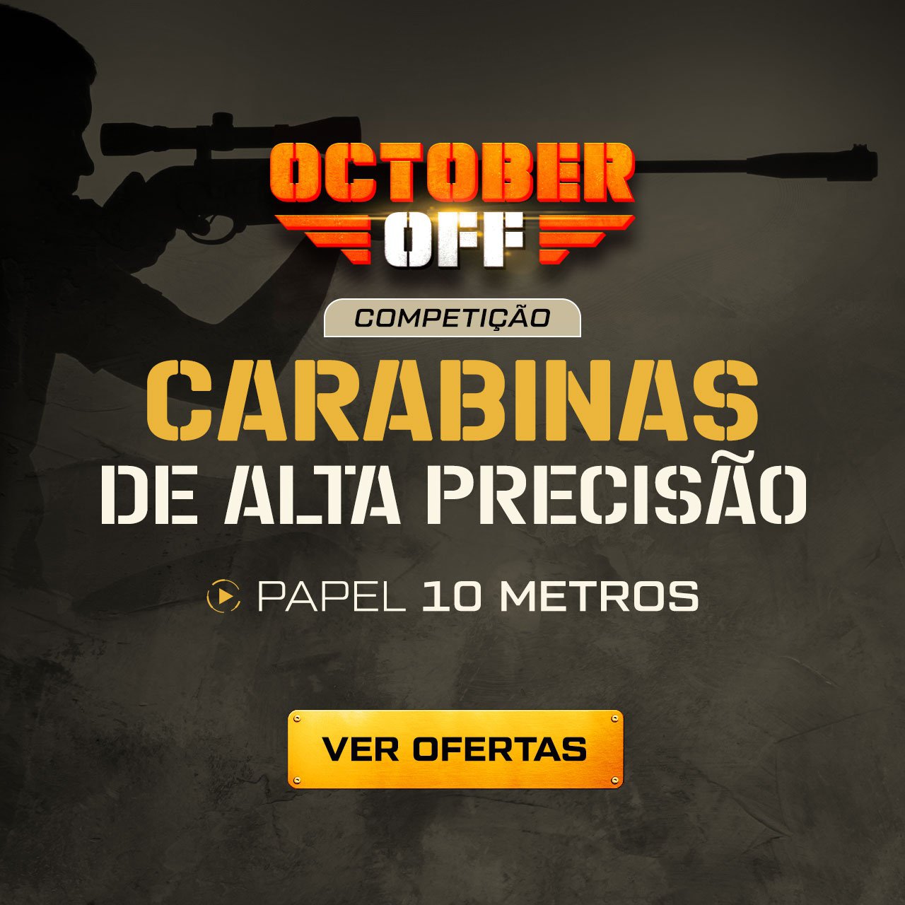 Competição - Carabinas de alta precisão - Papel 10 metros