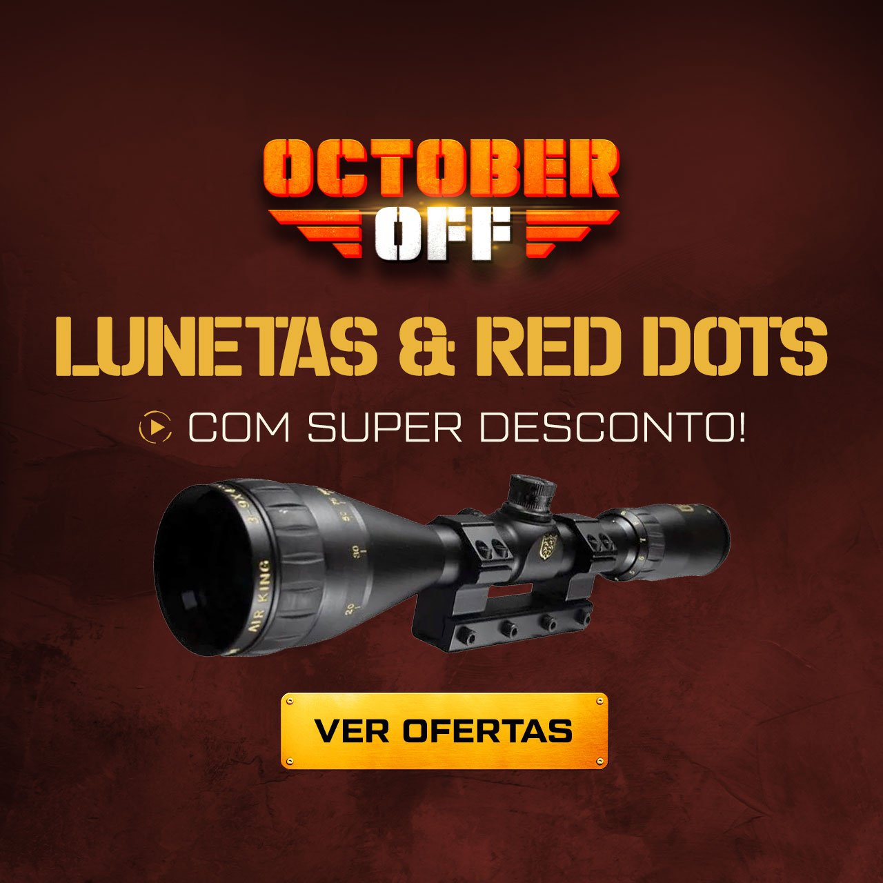 Lunetas & Red Dots, com super desconto!