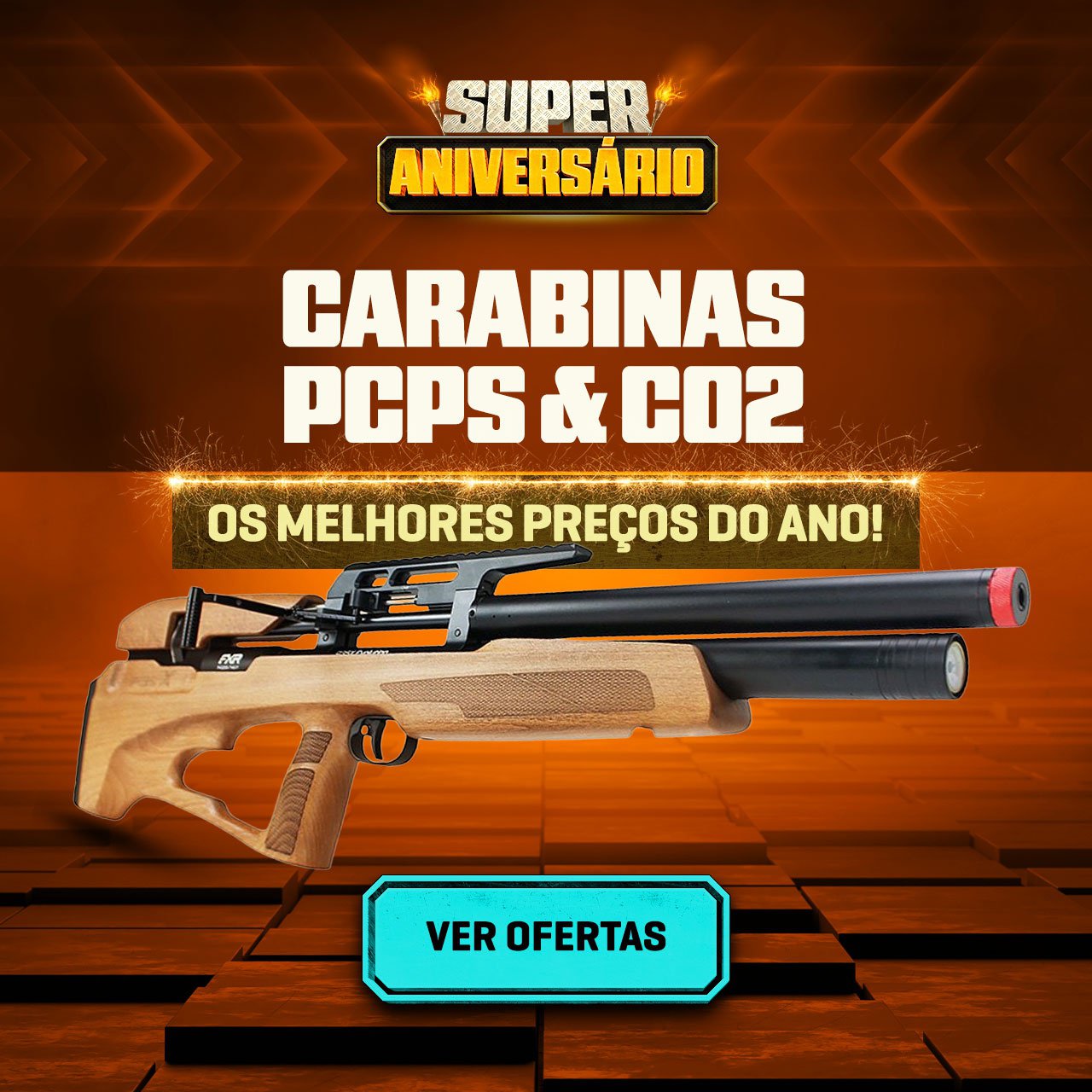 CARABINAS PCPs & CO2 - Os melhores preços do Ano!