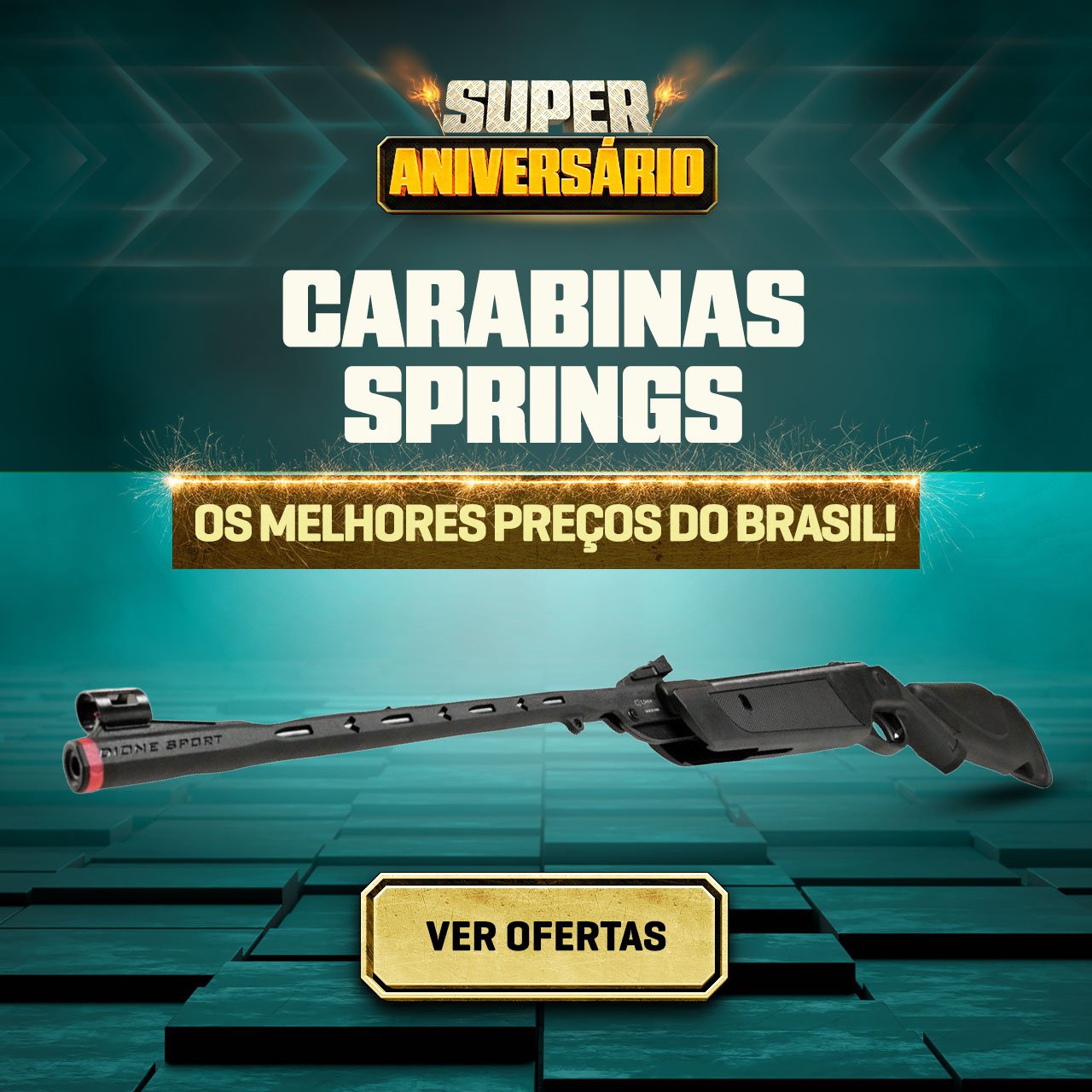 Carabinas Springs - Os Melhores preços do Brasil!