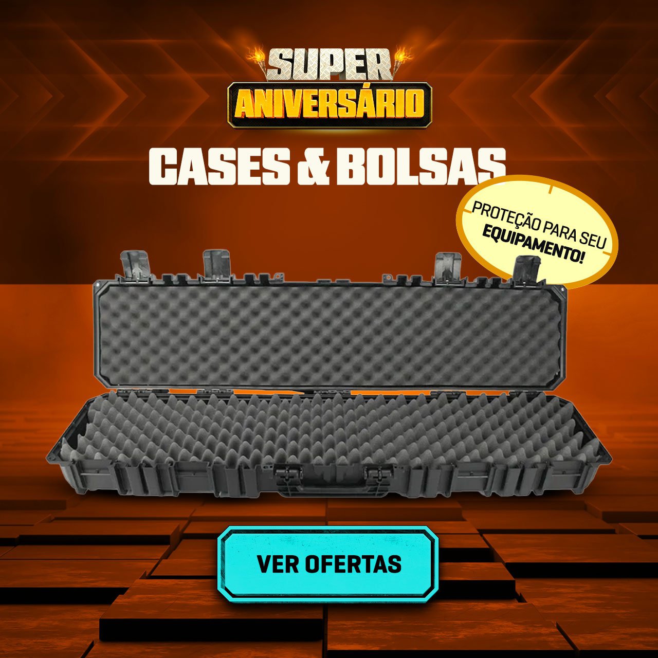 Case & Bolsas - Proteção para Seu Equipamento!