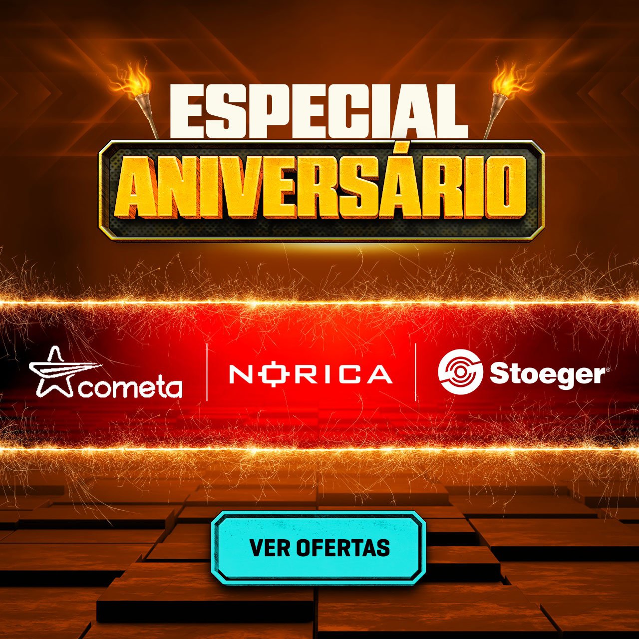 ESPECIAL ANIVERSÁRIO - Cometa, Stoeger & Norica