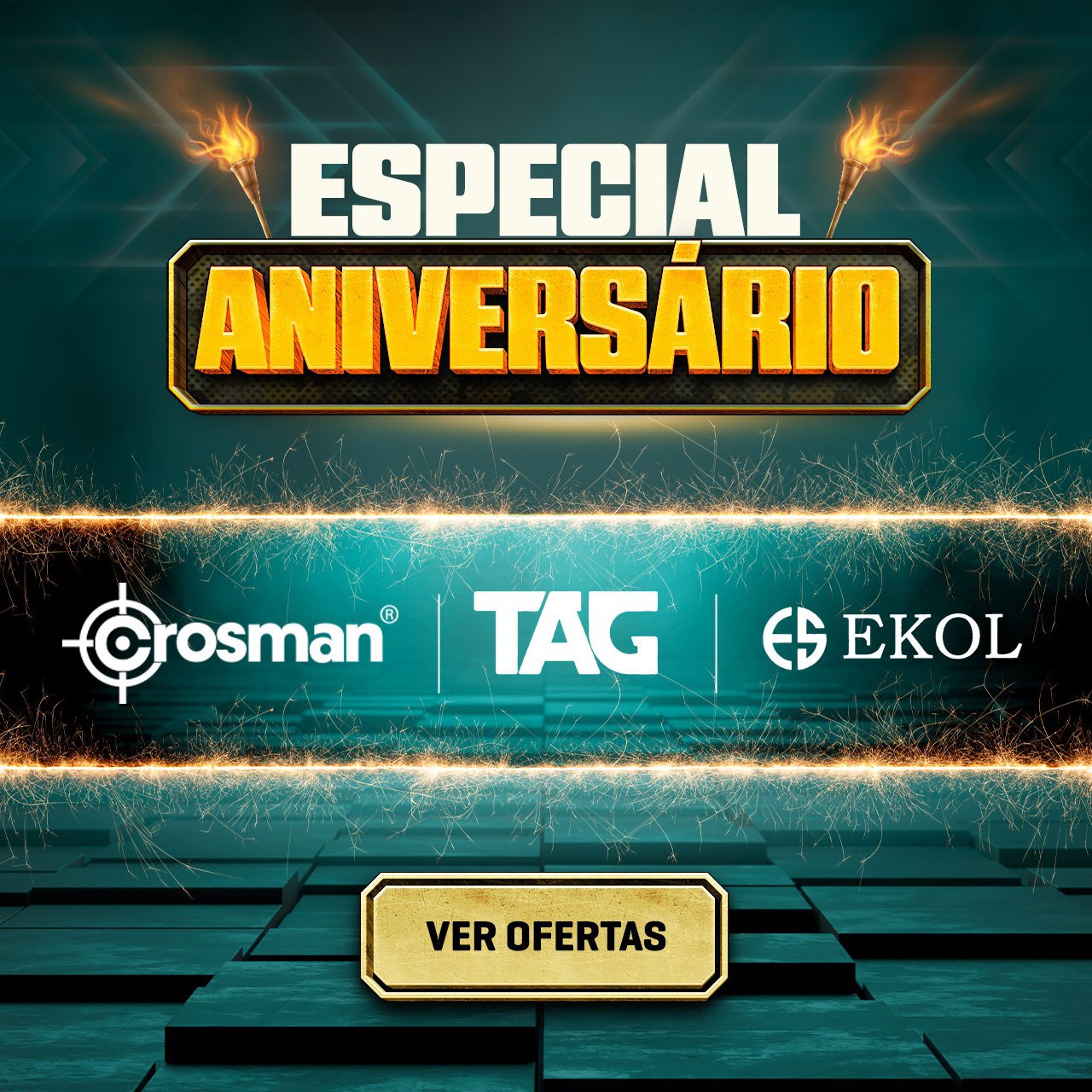 ESPECIAL ANIVERSÁRIO - Crosman, TAG & Ekol