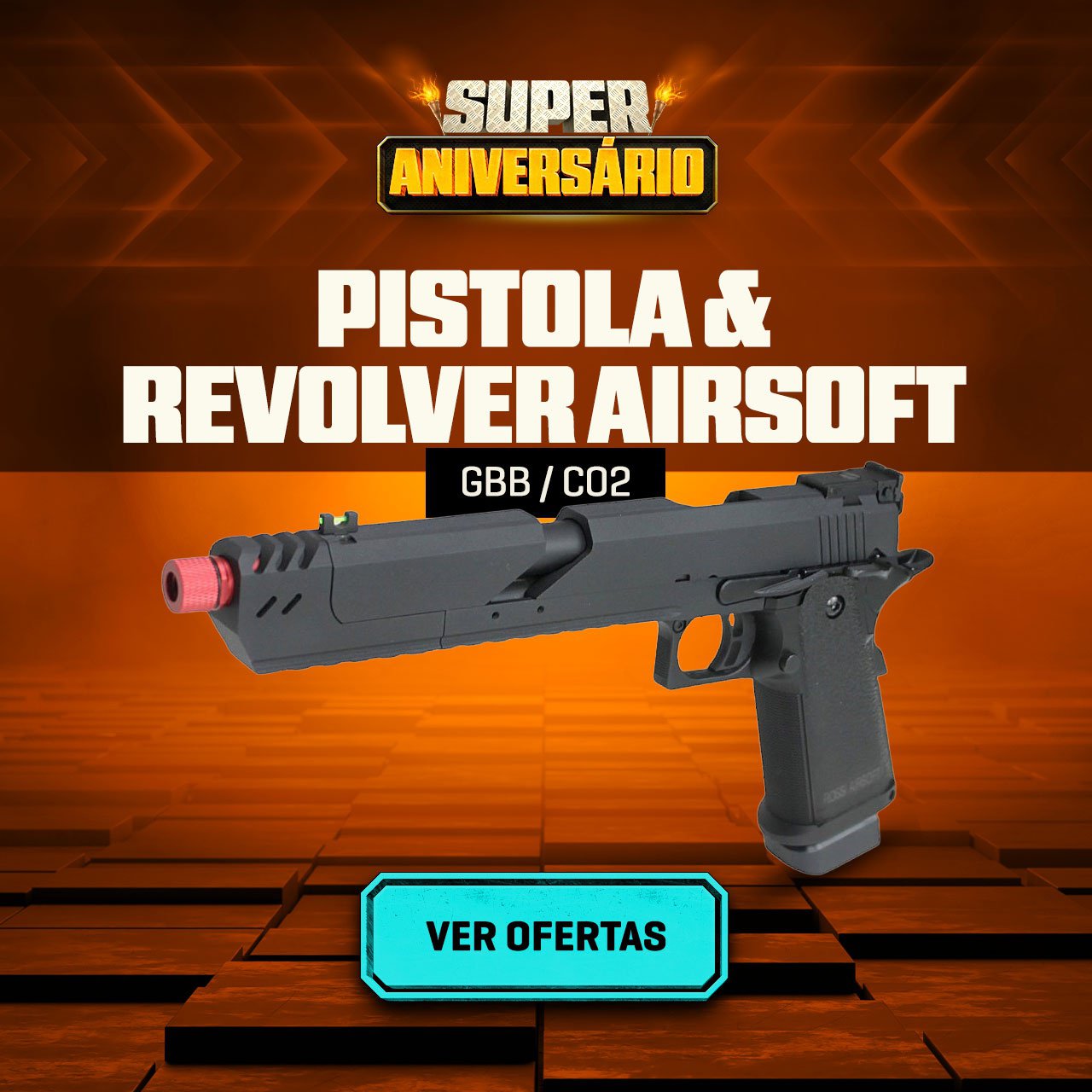 PISTOLA & REVOLVER AIRSOFT - GBB / CO2
