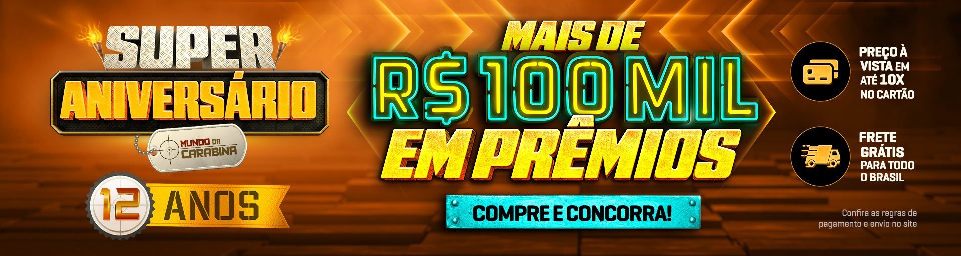 Super Aniversário Mundo da Carabina
