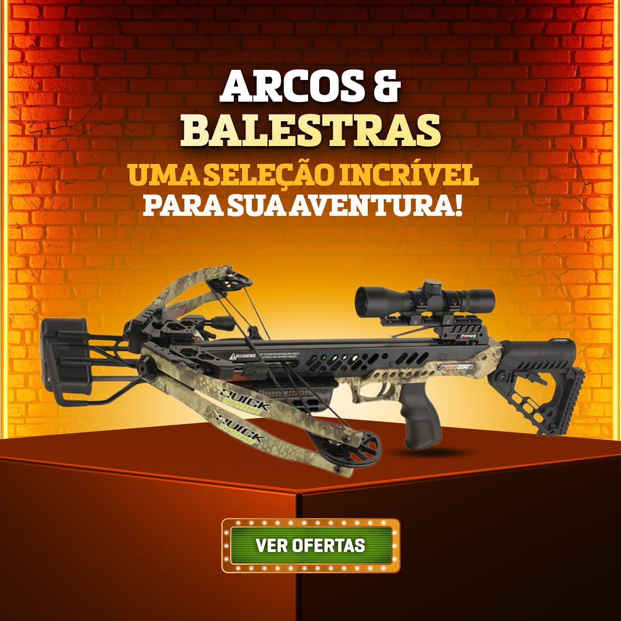 Arcos & Balestras, uma seleção incrível para sua aventura!