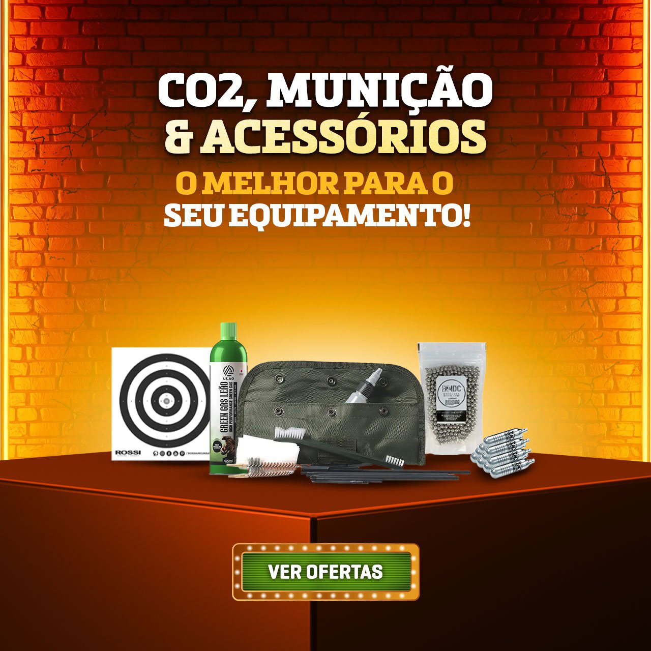 CO2, Munição & Acessórios - O Melhor para o Seu Equipamento!