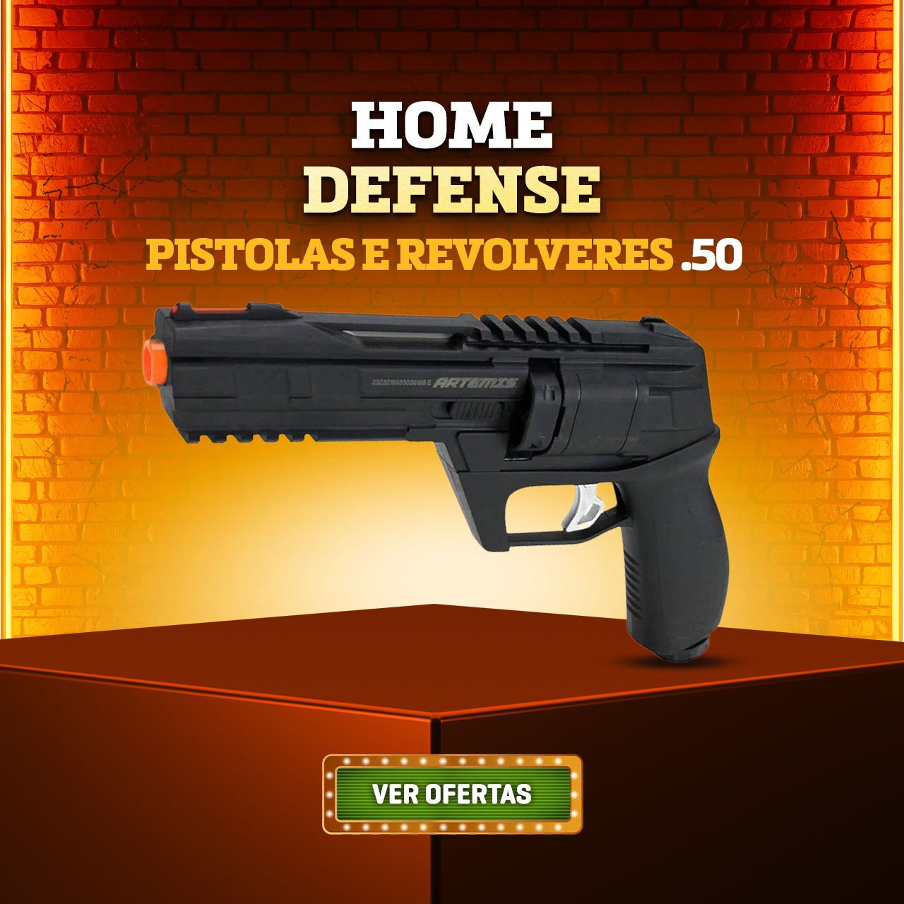 Home defense - Pistolas e Revolveres .50
