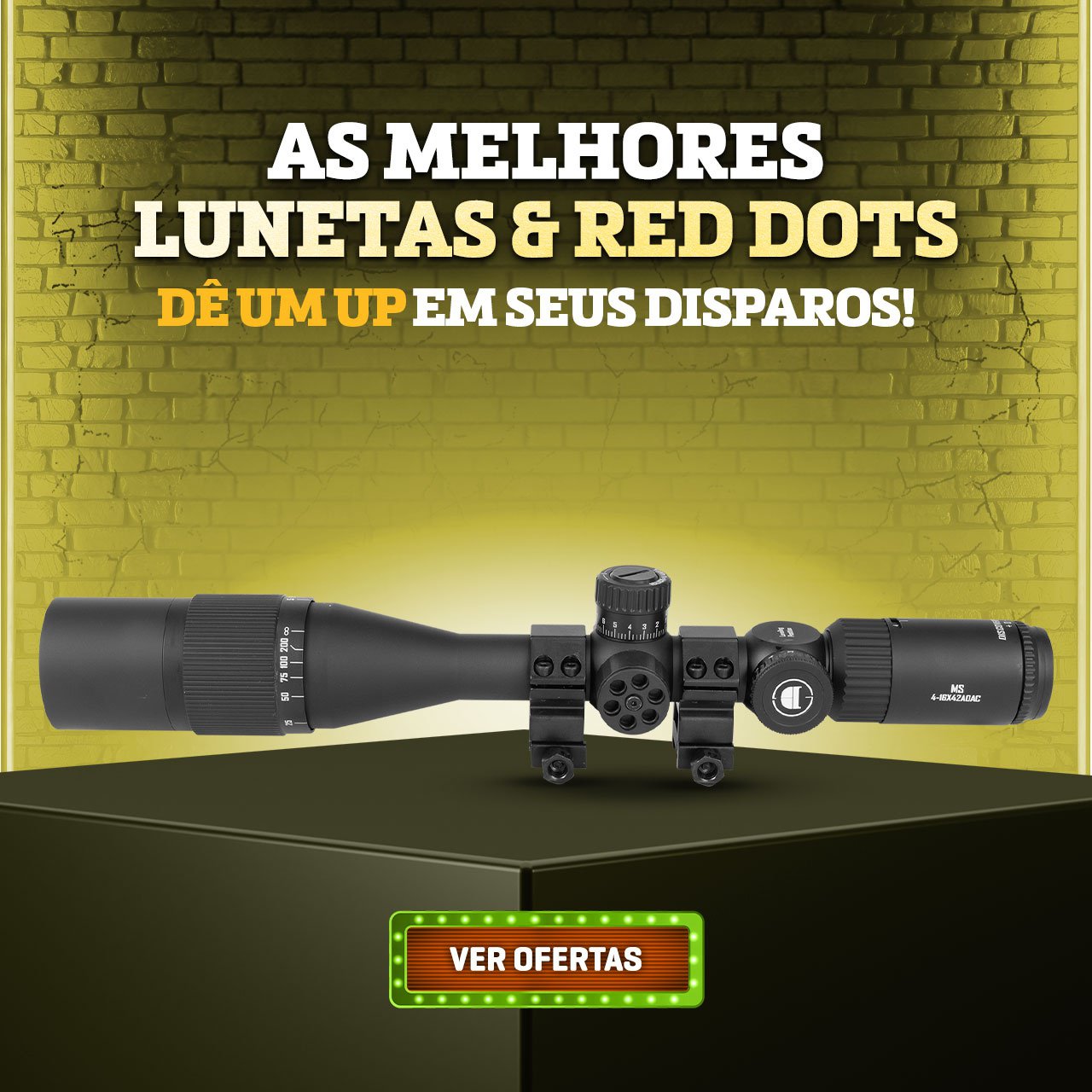 As melhores Lunetas & Red Dots - De um UP em seus Disparos!