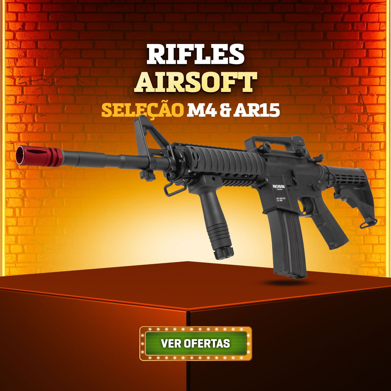 Rifles Airsoft - Seleção M4 & AR15