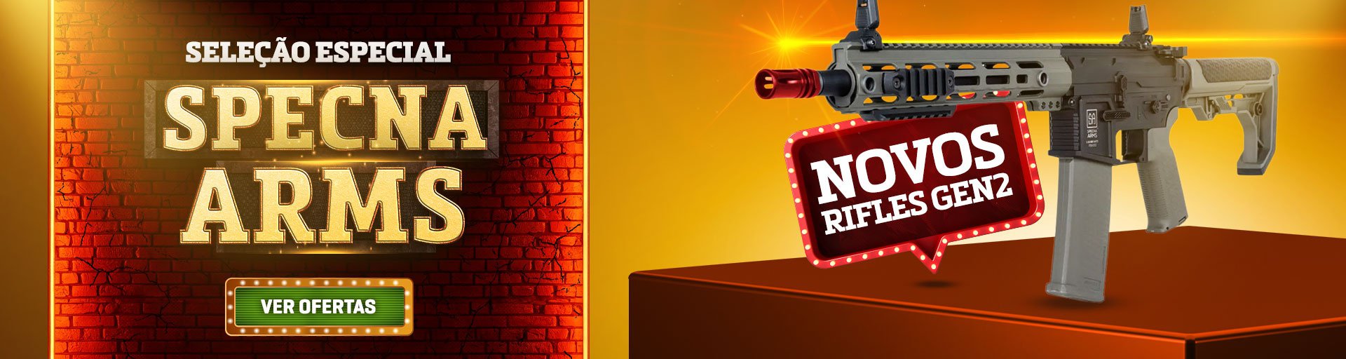 SPECNA ARMS - SELEÇÃO ESPECIAL NOVOS RIFLES GEN2