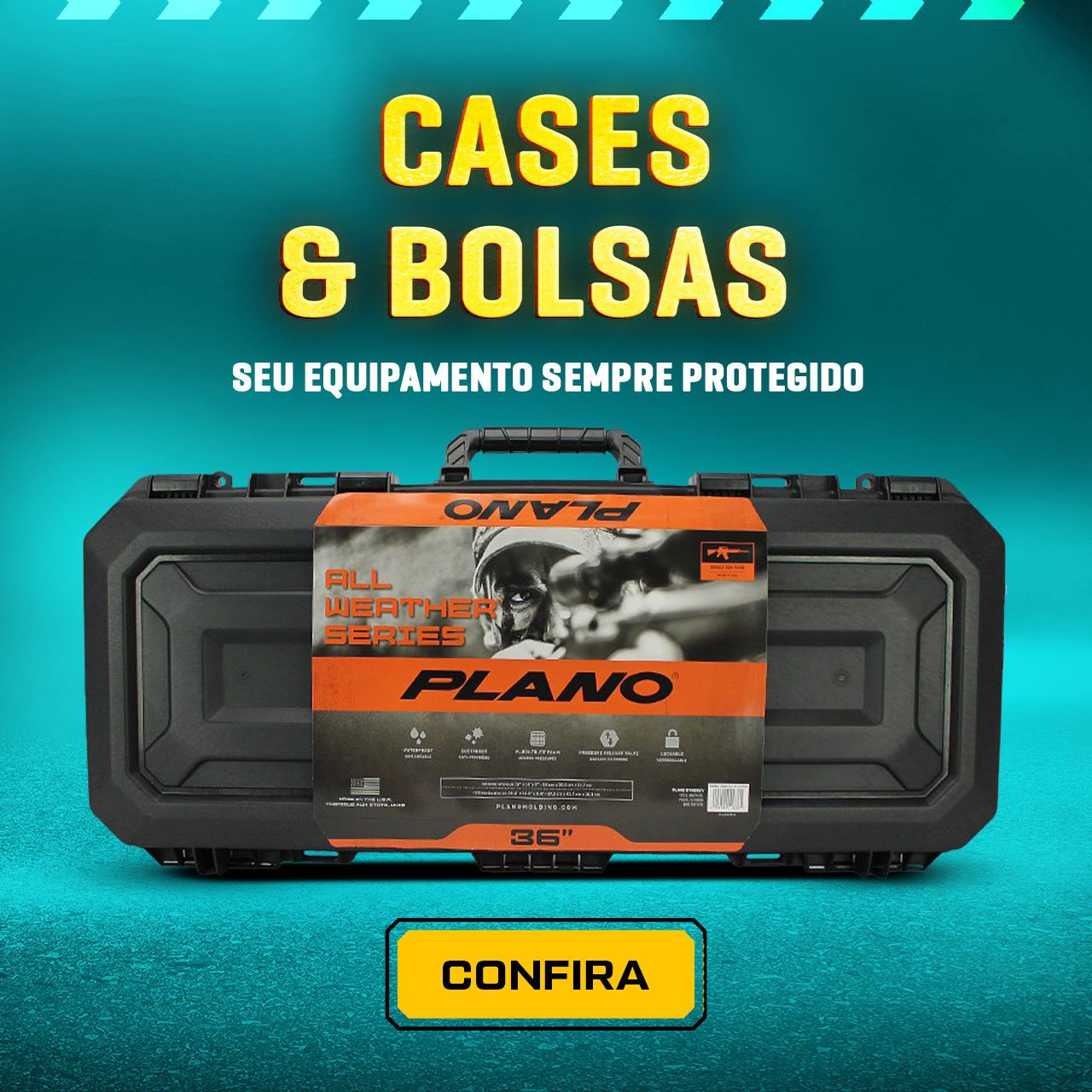 Cases & Bolsas - Seu equipamento sempre Protegido