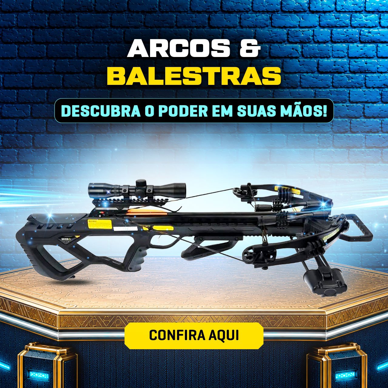 Arcos & Balestras - Descubra o poder em suas mãos!