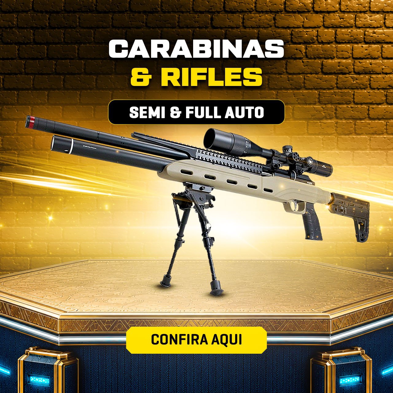 Carabinas e Rifles - Semi & Full Auto