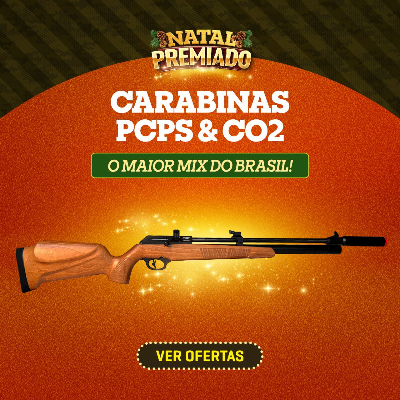 Carabinas PCPs & CO2 - O Maior Mix do Brasil!