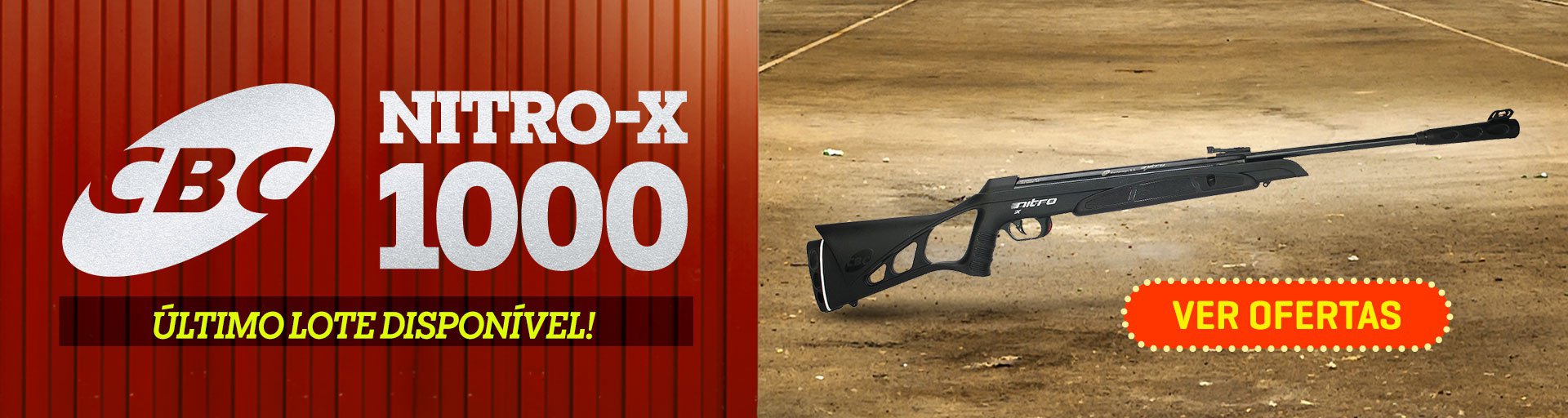 CBC Nitro-x 1000 - Último Lote disponível!